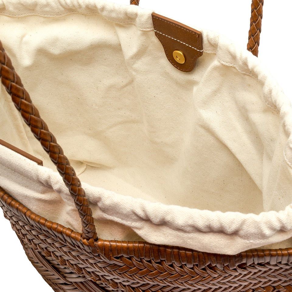 Gianni Chiarini borsa shopping in pelle "Paloma" Cuoio BS11372 COMM PLINT.206 CUOIO