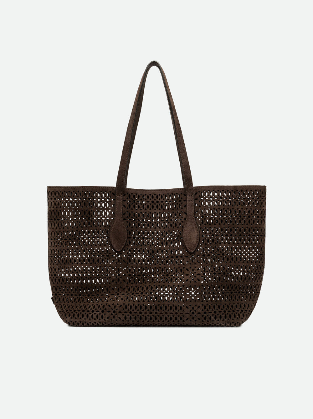 Gianni Chiarini borsa shopping in camoscio "Mashup" Marrone BS11837CMLSR.974 MOKA