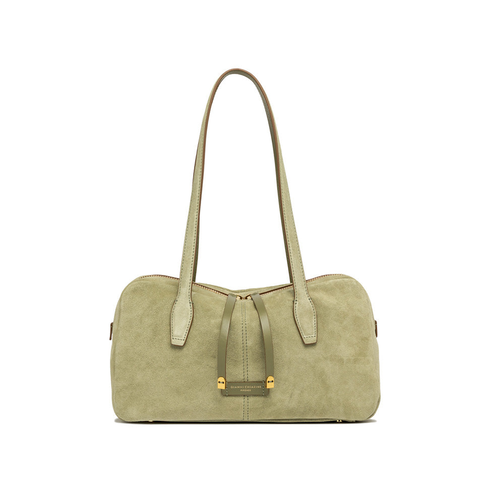 Gianni Chiarini borsa shopping in camoscio "Aryna" Verde BS12219 CM-PL.14366 WILLOW