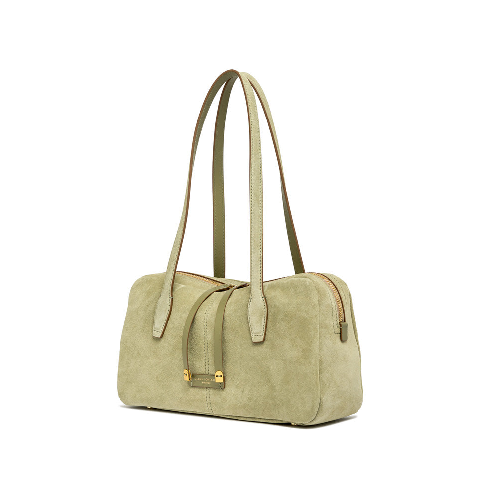 Gianni Chiarini borsa shopping in camoscio "Aryna" Verde BS12219 CM-PL.14366 WILLOW