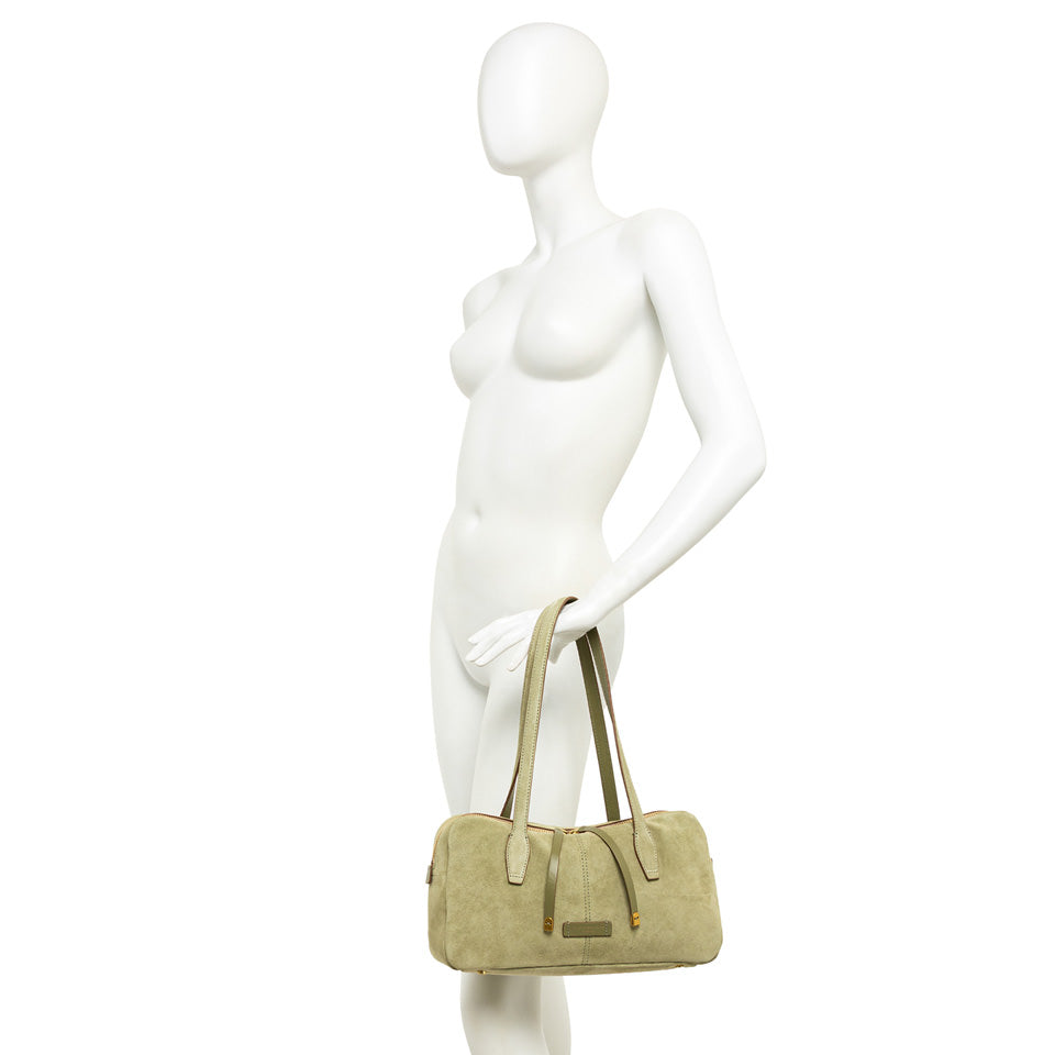 Gianni Chiarini borsa shopping in camoscio "Aryna" Verde BS12219 CM-PL.14366 WILLOW