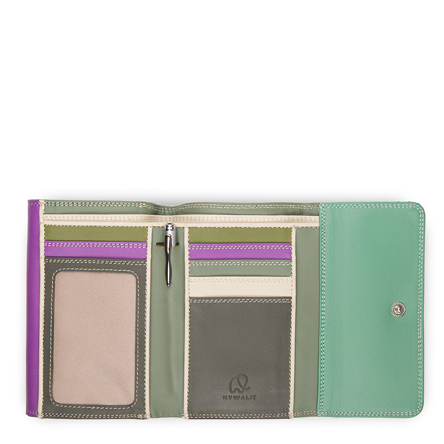 Mywalit portafogli in pelle "Classic" Multicolor 250.189 ORCHIDEA