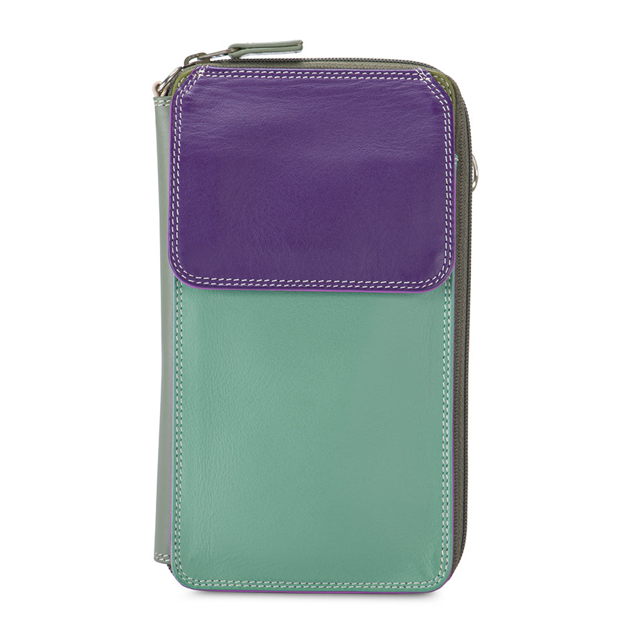 Mywalit porta cellulare in pelle "Classic" Multicolor 1220.189 ORCHIDEA
