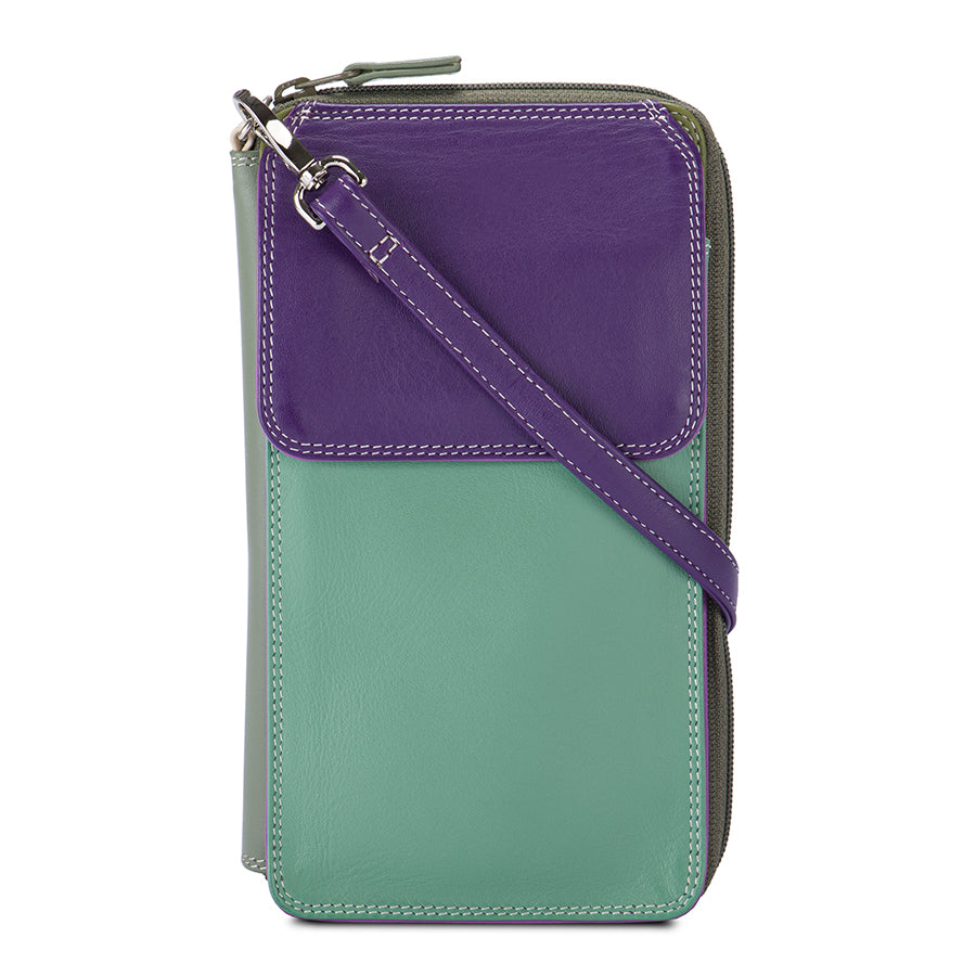 Mywalit porta cellulare in pelle "Classic" Multicolor 1220.189 ORCHIDEA