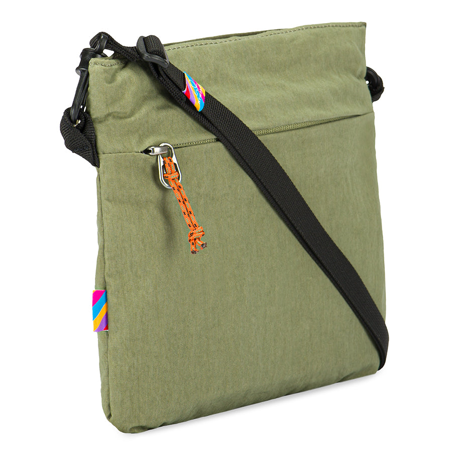 Mywalit borsa a tracolla in tessuto "Mylite" Verde 5500.132 KHAKI