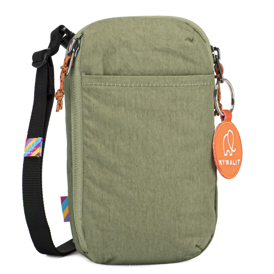 Mywalit porta cellulare in tessuto "Mylite" Verde 5501.132 KHAKI
