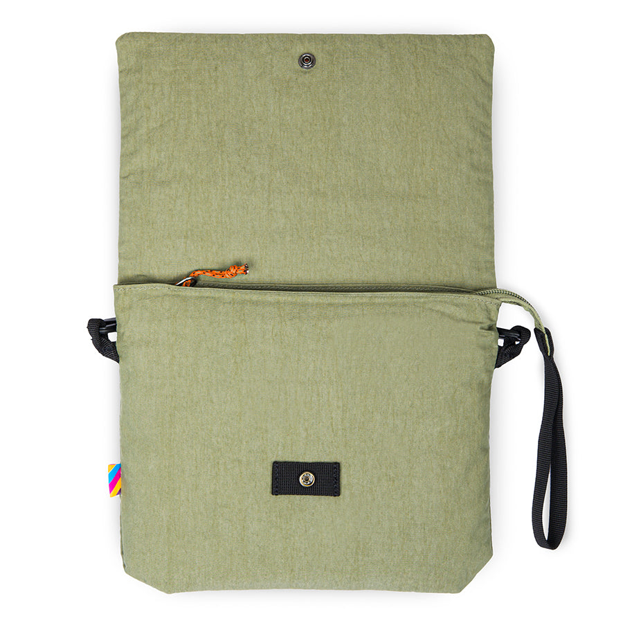 Mywalit borsa a tracolla in tessuto "Mylite" Verde 5504.132 KHAKI