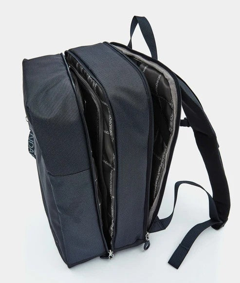 Mandarina Duck zaino da viaggio in tessuto "MD20" Blu QMT45.A46 SCARABEO