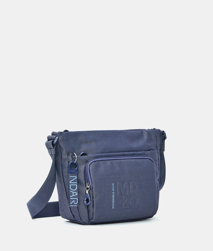 Mandarina Duck borsa a tracolla in tessuto "MD20" Blu QMT43.07X DEEP BLU