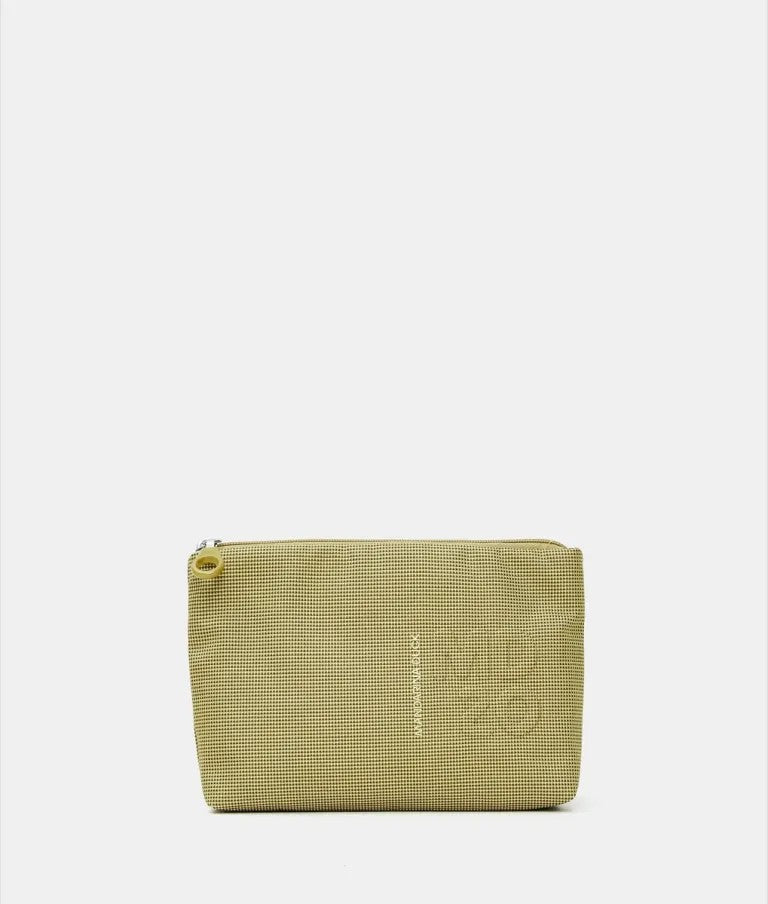 Mandarina Duck necessaire in tessuto "MD20" Verde QMMN9.020 PISTACCHIO