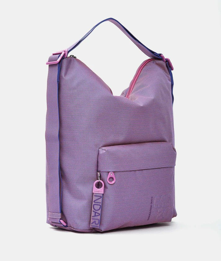 Mandarina Duck borsa zaino in tessuto "MD20" Fucsia QMT09.A87 SUSHI FLOWER