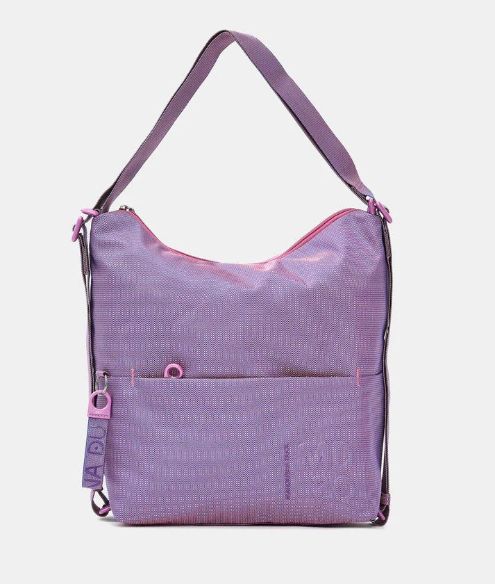 Mandarina Duck borsa zaino in tessuto "MD20" Fucsia QMT38.A87 SUSHI FLOWER