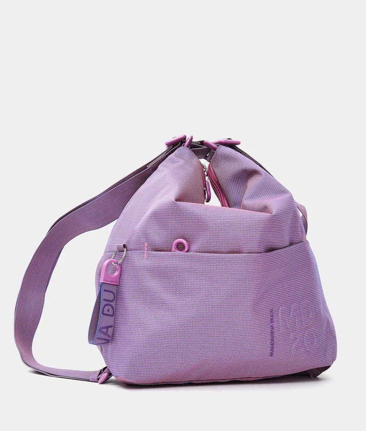 Mandarina Duck borsa zaino in tessuto "MD20" Fucsia QMT38.A87 SUSHI FLOWER