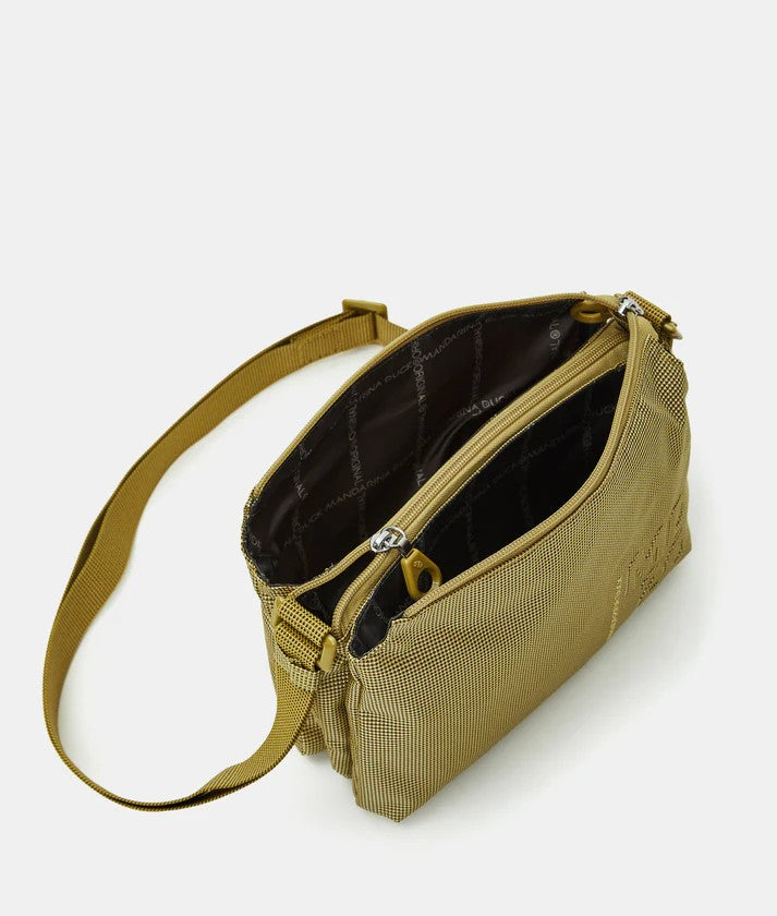 Mandarina Duck borsa a tracolla in tessuto "Md20" Verde QMT32.020 PISTACCHIO