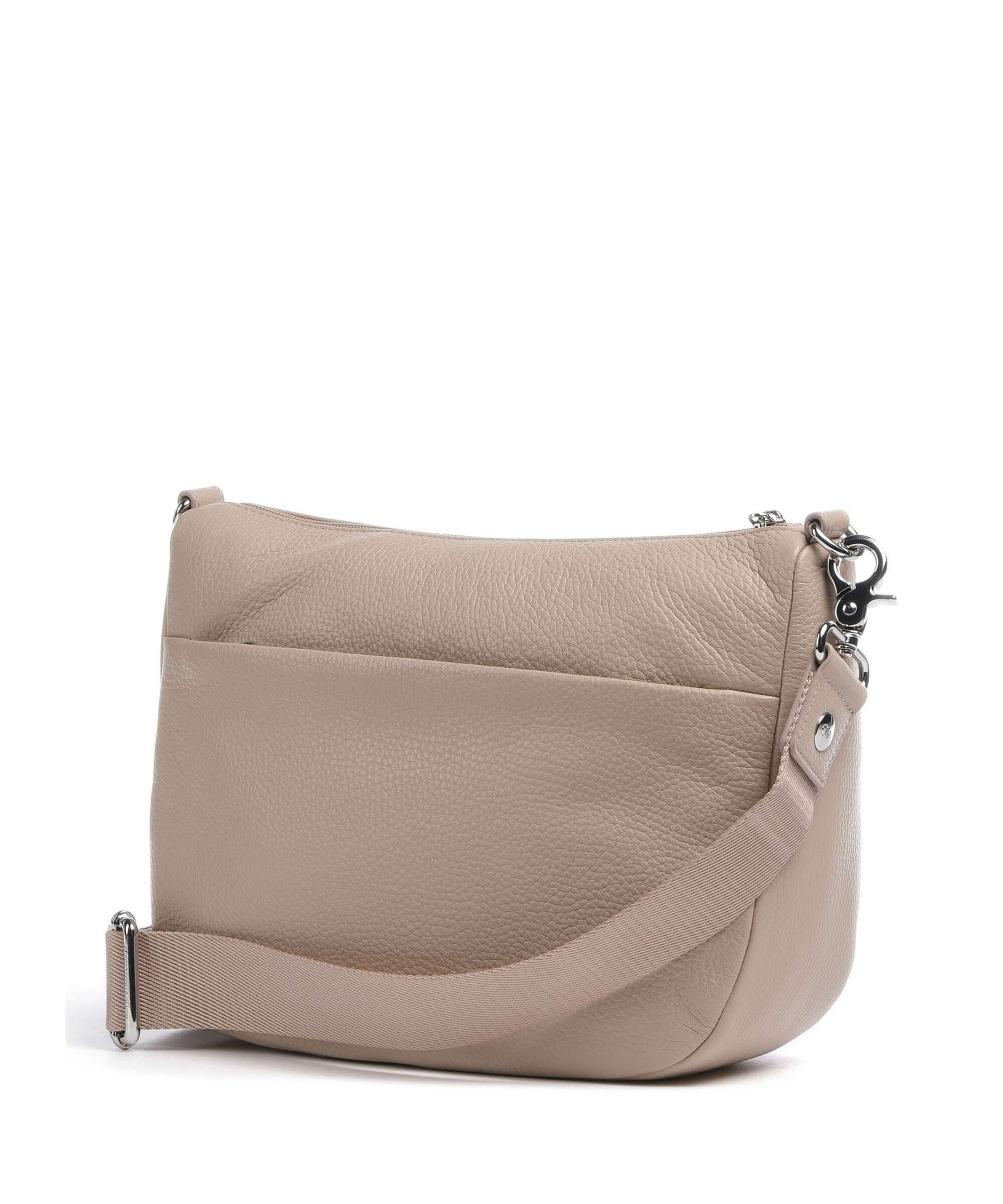 Mandarina Duck borsa a tracolla in pelle "Mellow Leather" Tortora FZT79.A28 WARM TAUPE