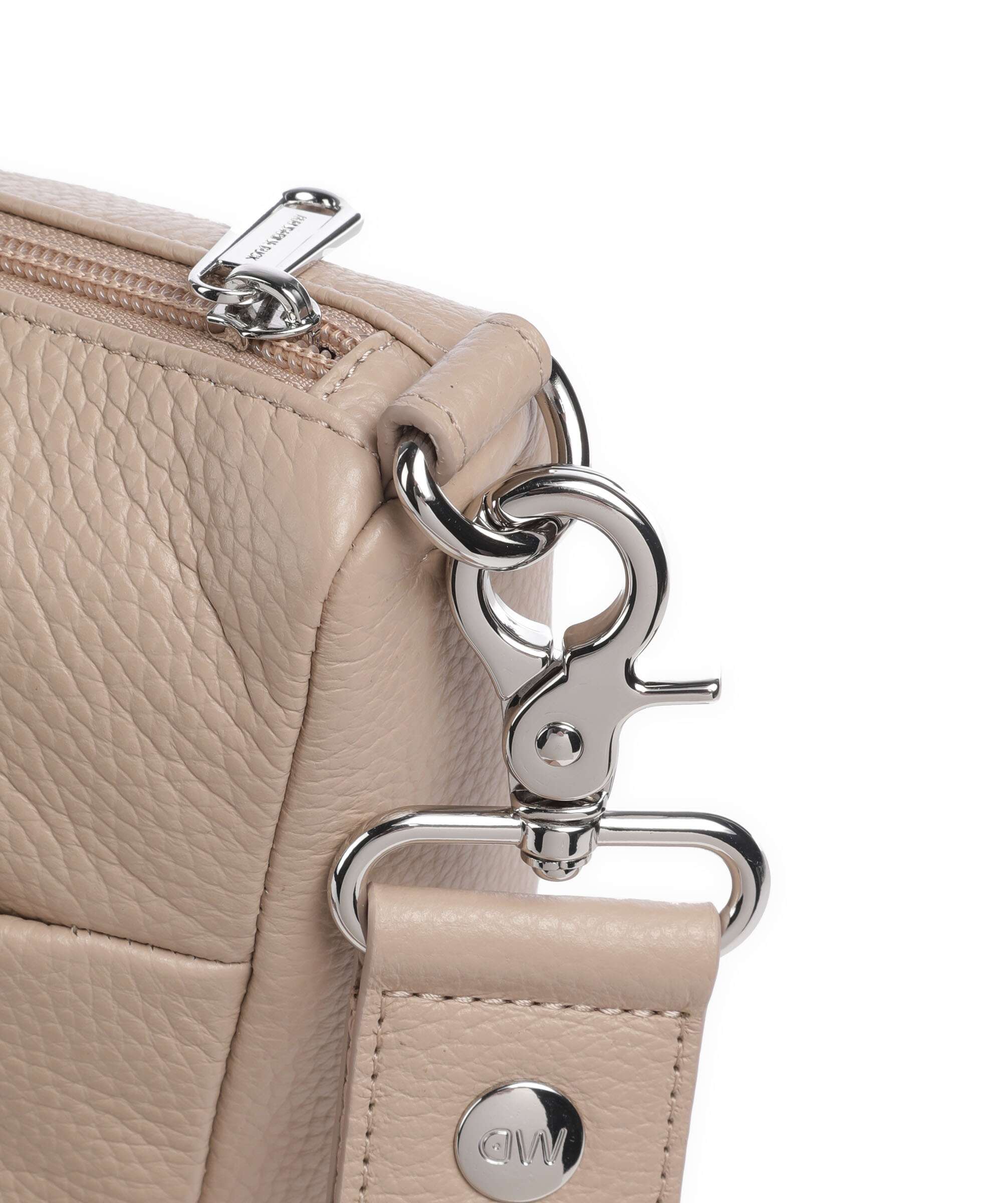 Mandarina Duck borsa a tracolla in pelle "Mellow Leather" Tortora FZT79.A28 WARM TAUPE