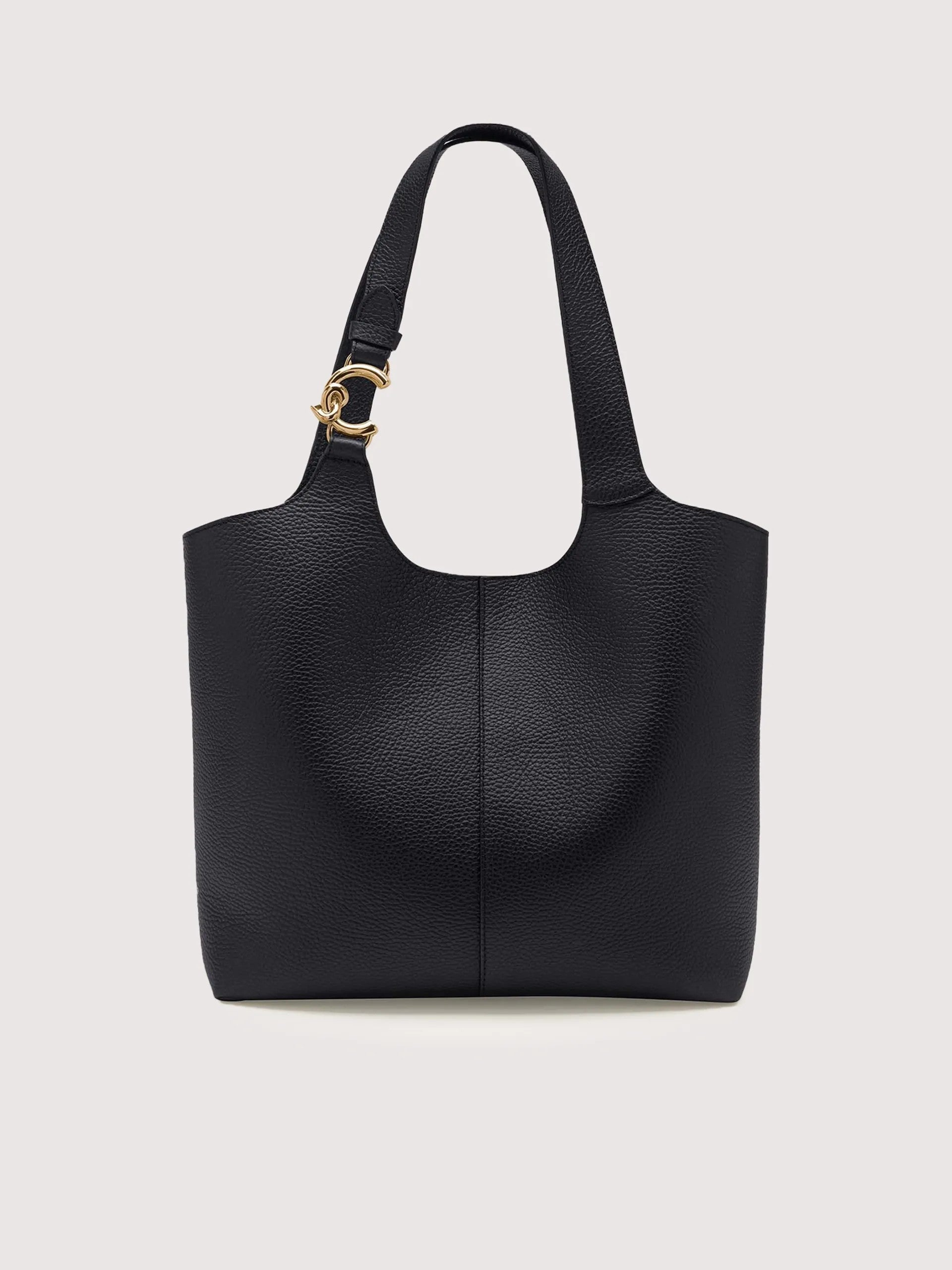Coccinelle borsa shopping in pelle "C-Easy" Nero E1SHA110101.001 NOIR