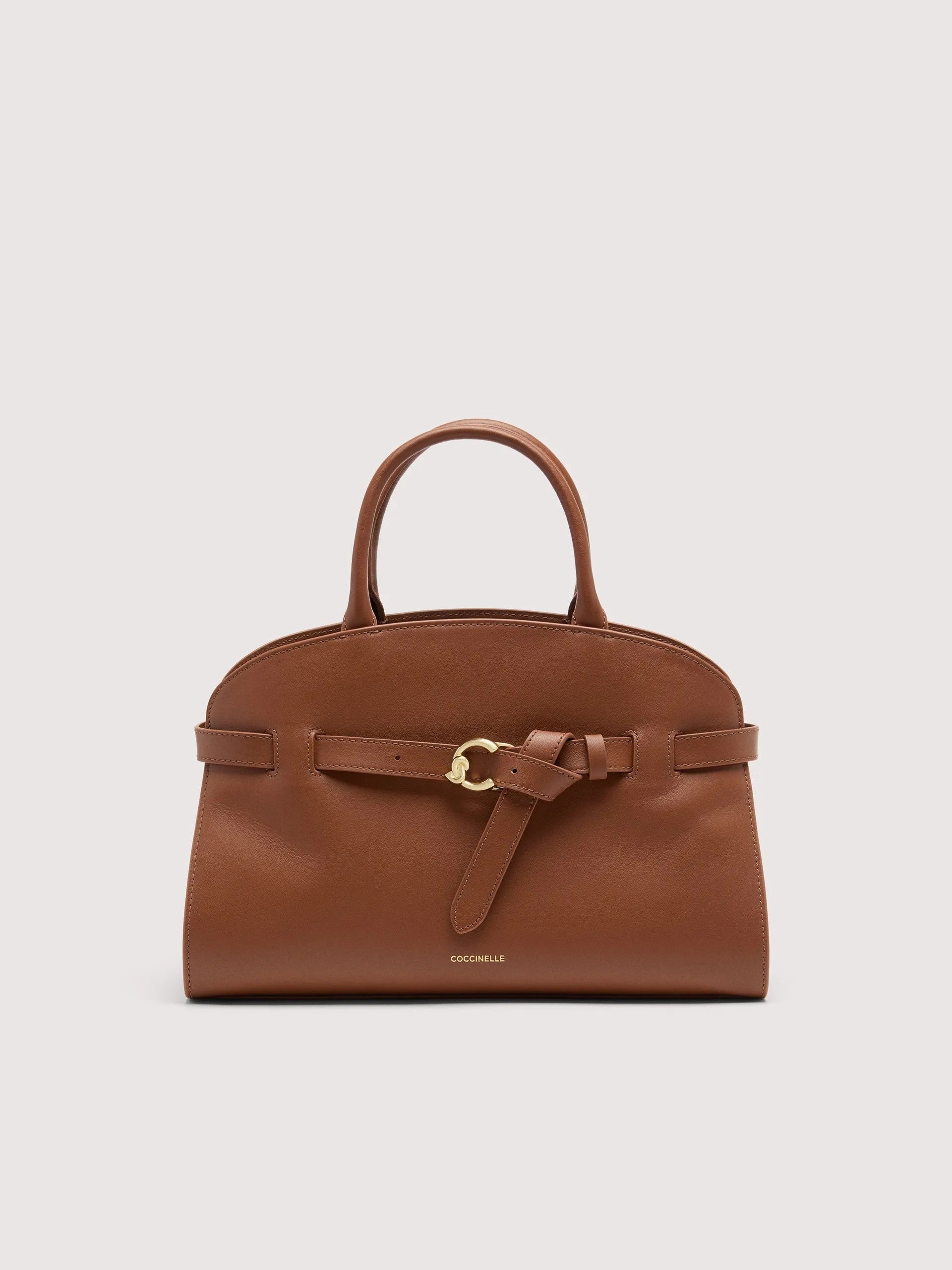 Coccinelle borsa a mano in pelle "Sabine" Cuoio E1TLA180401.W11 COGNAC