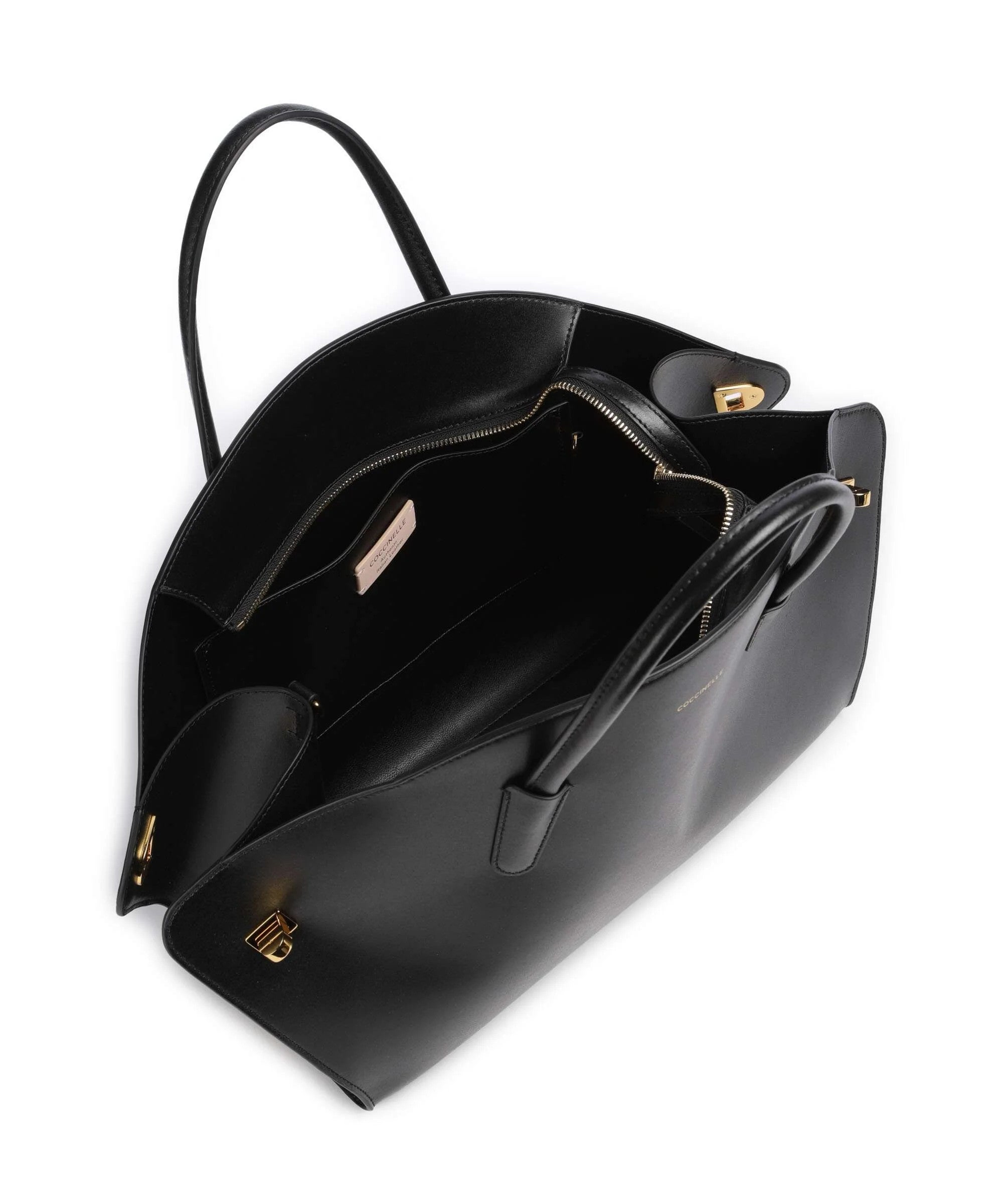 Coccinelle borsa a mano in pelle "Tylde" Nero E1U7K180101.001 NOIR