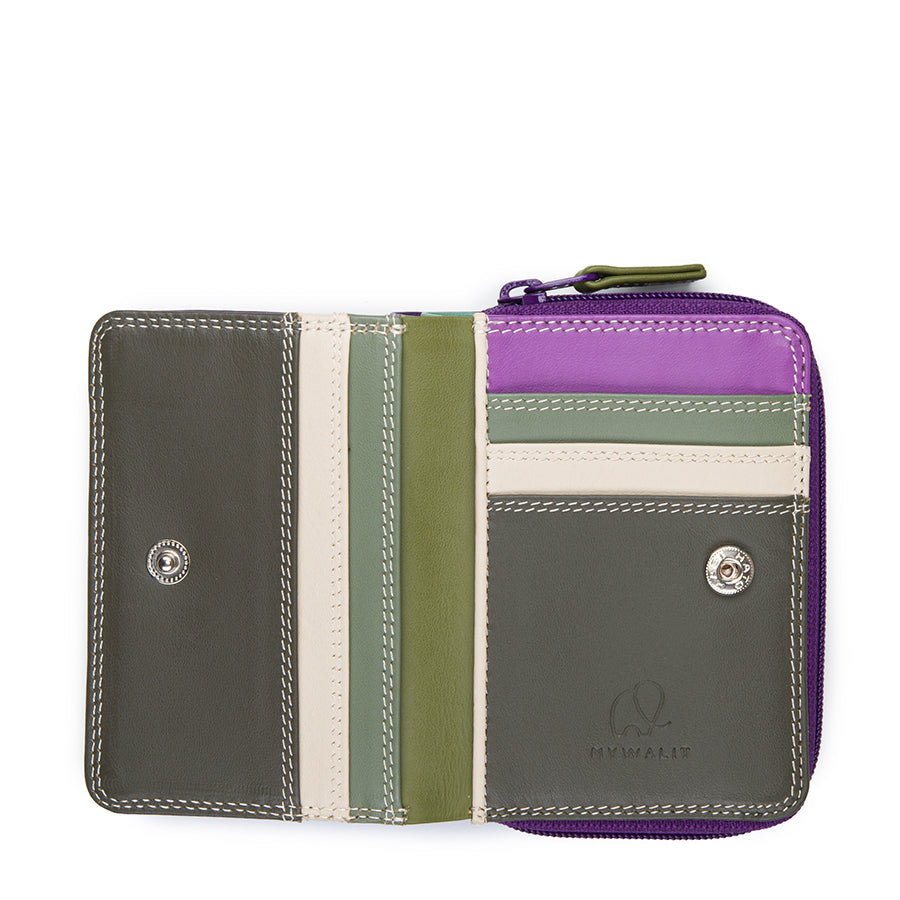 Mywalit portafogli piccolo in pelle "Classic" Multicolor 226.189 ORCHIDEA