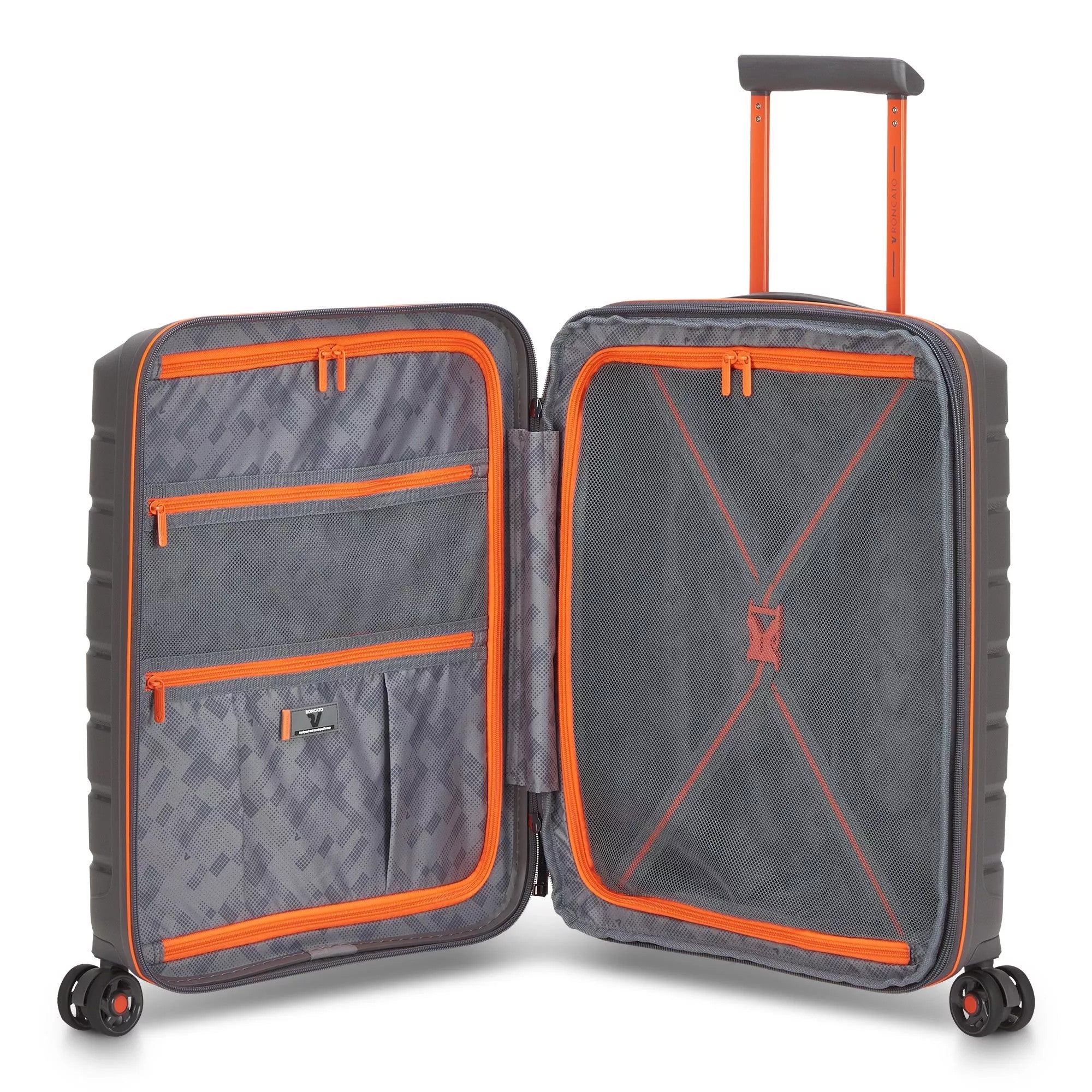 Roncato trolley cabina in polipropilene "B-Flying" Grigio 418183.92 GRAFITE