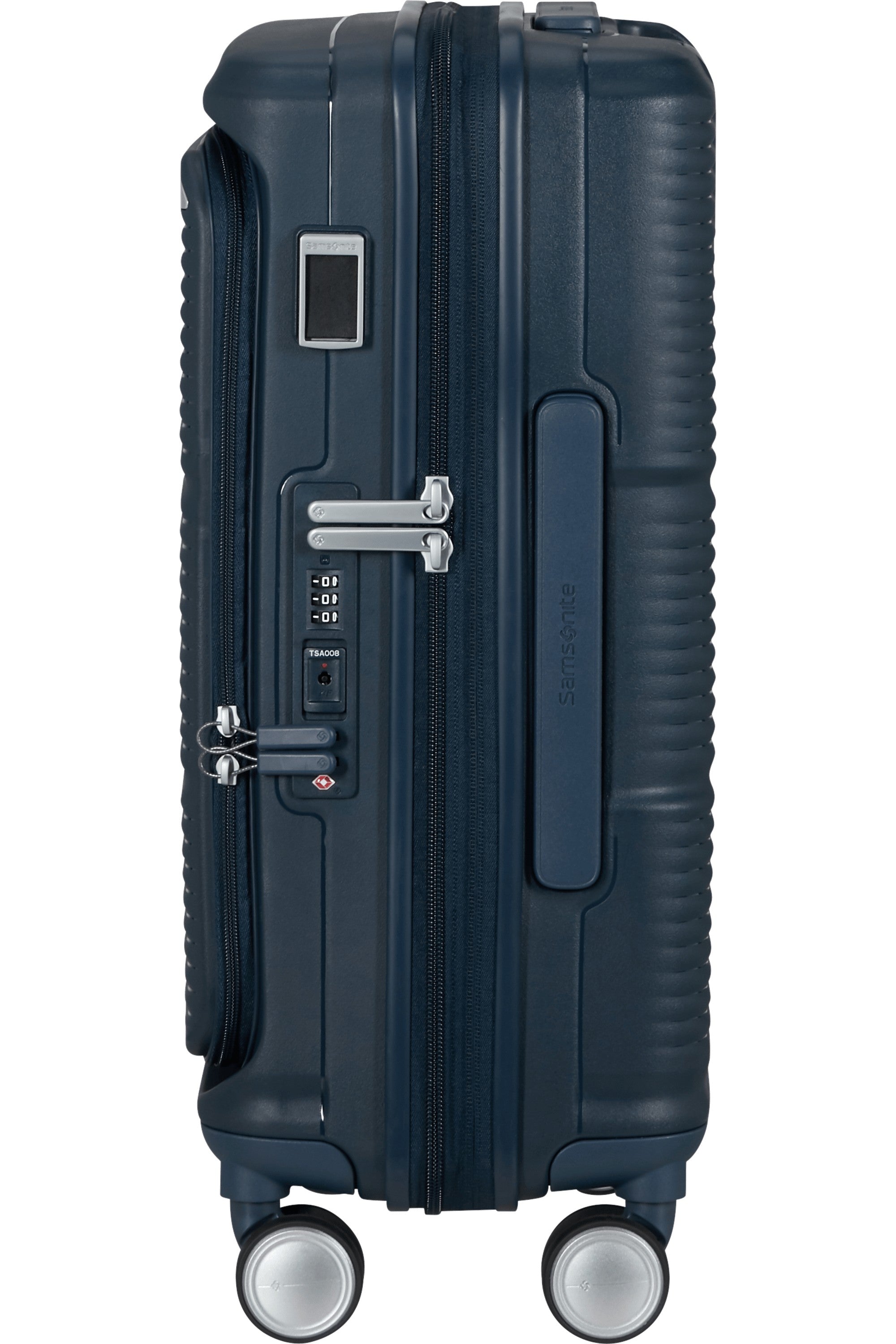 Samsonite trolley cabina espandibile in polipropilene "Paralux Hs" Blu 156523.1552 MIDNIGHT BLUE