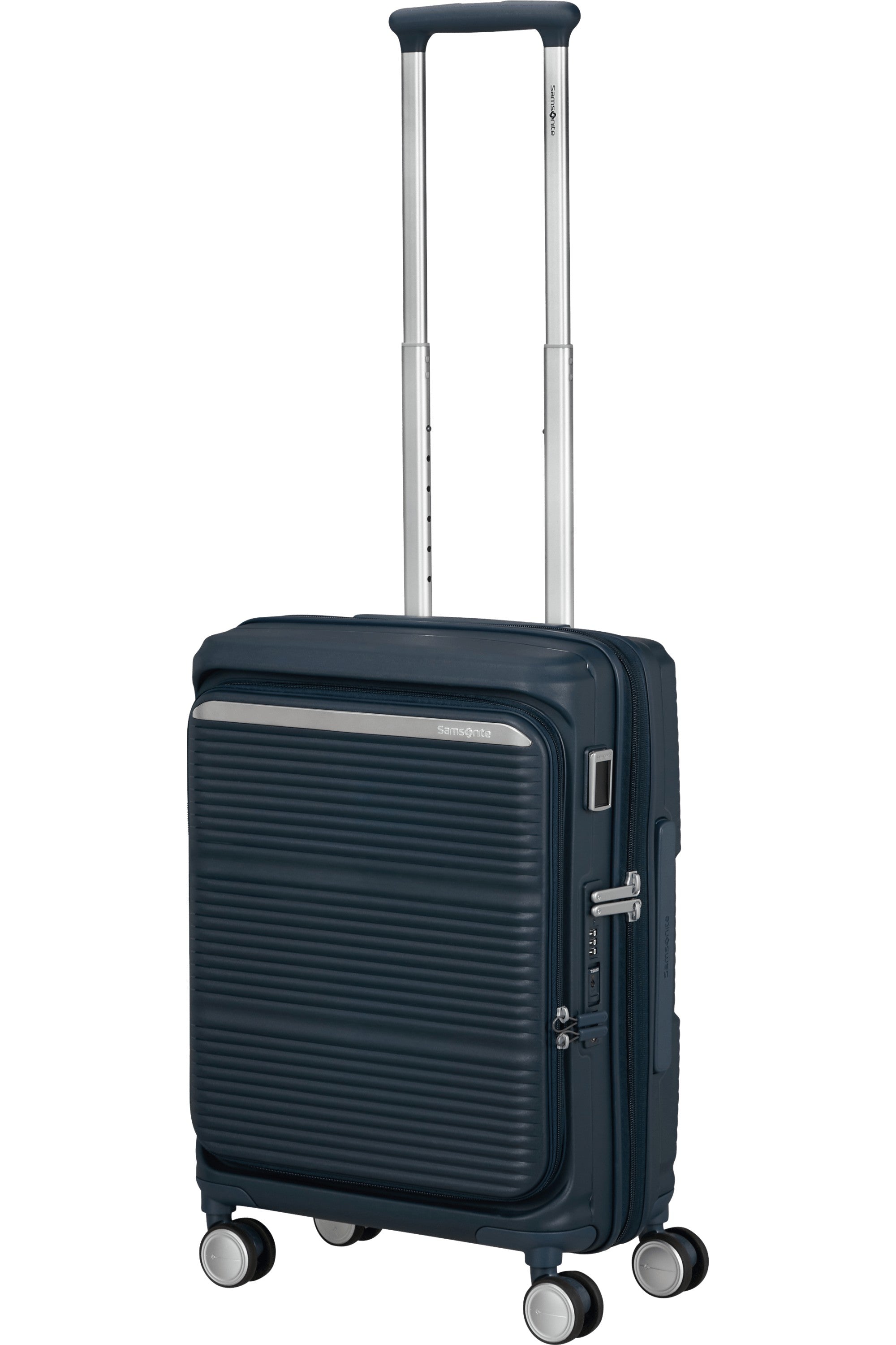 Samsonite trolley cabina espandibile in polipropilene "Paralux Hs" Blu 156523.1552 MIDNIGHT BLUE