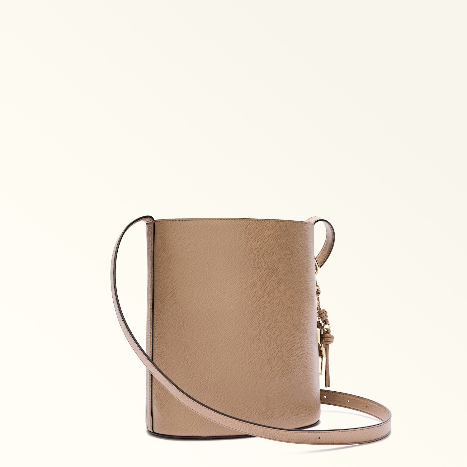 Furla borsa secchiello in pelle "Roxie" Beige WB01875.4489S TOFFEE