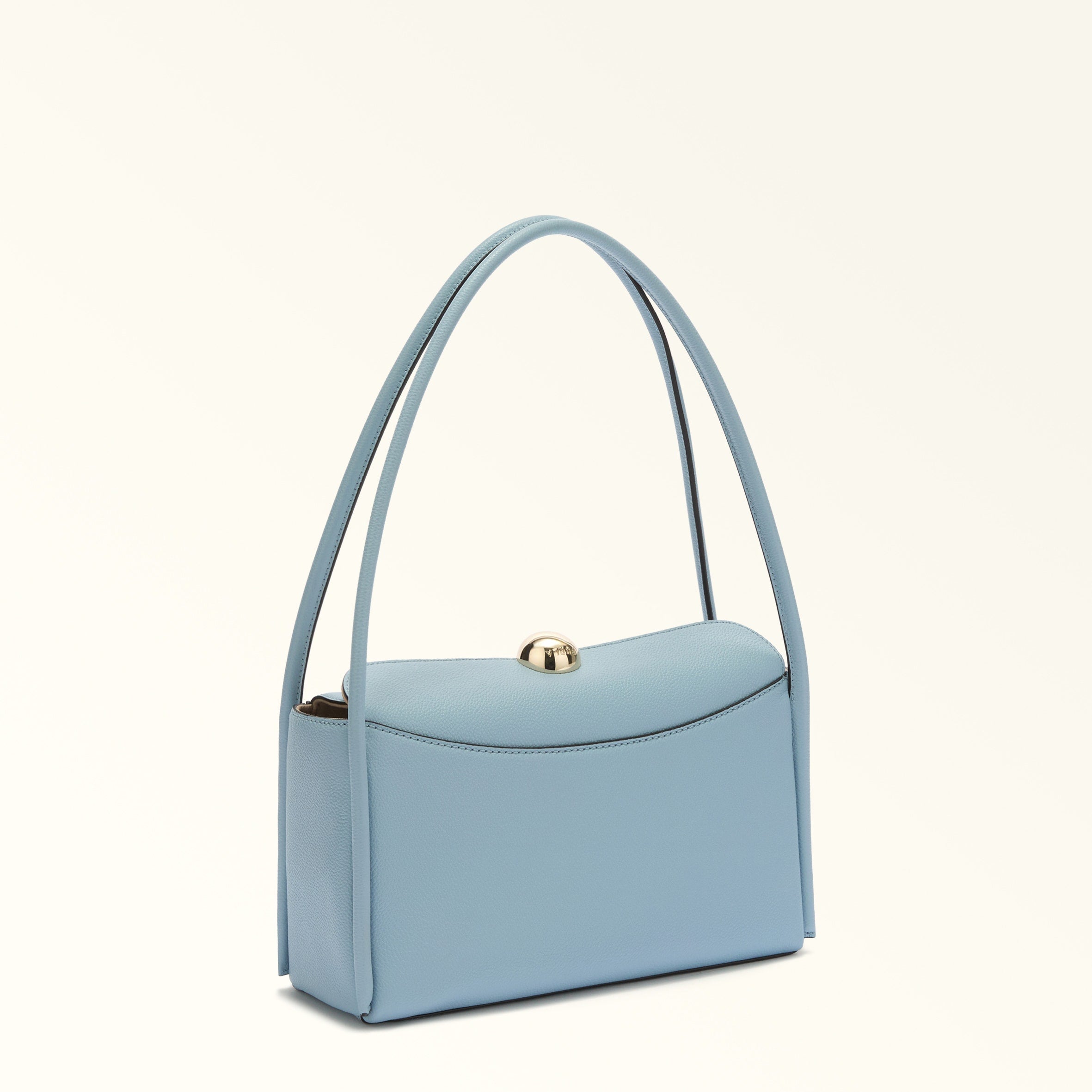 Furla borsa a spalla in pelle "Nicole" Azzurro WB01883.CDZ00 CARTA DA ZUCCHER