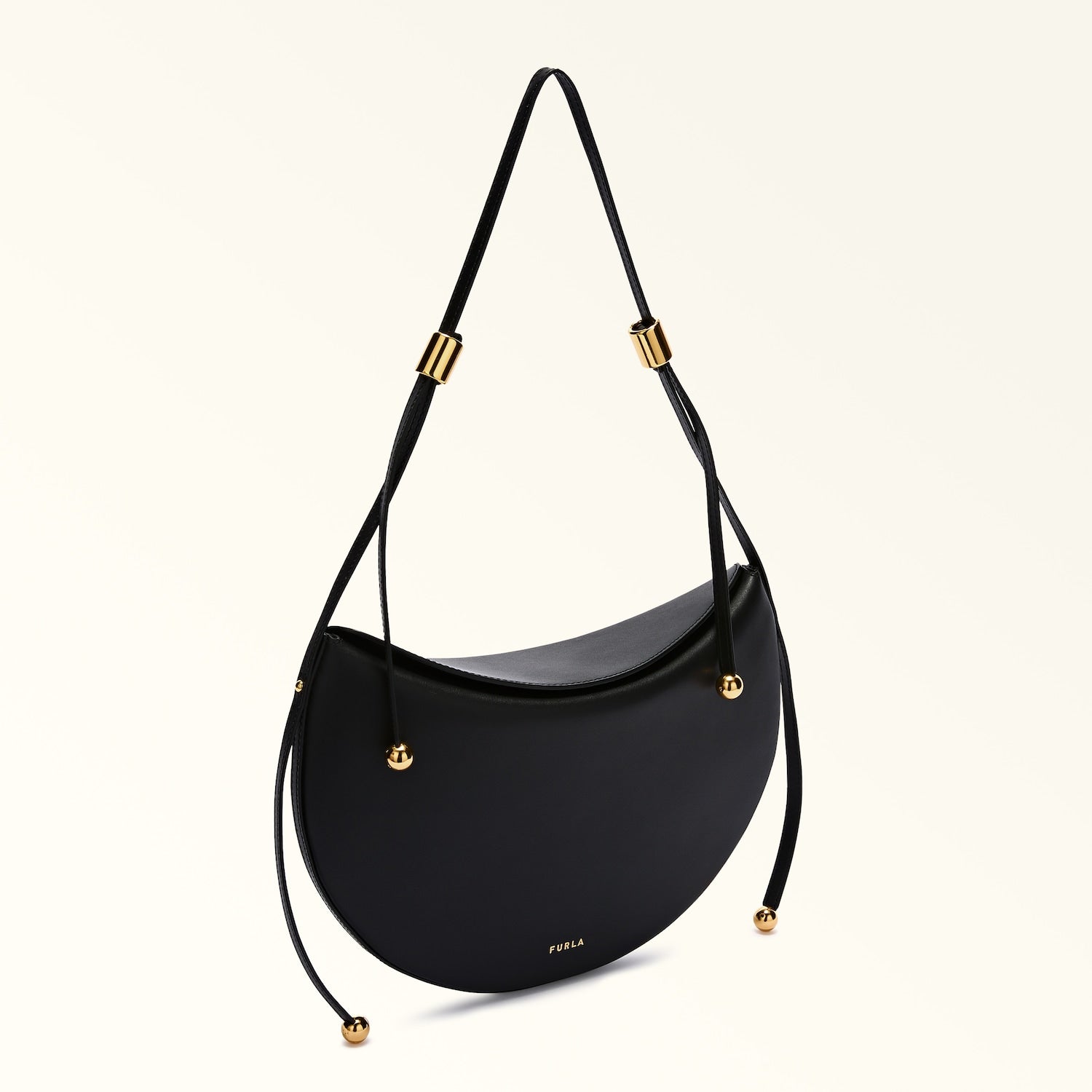 Furla borsa a spalla in pelle "Moonstone" Nero WB01868.O6000 NERO