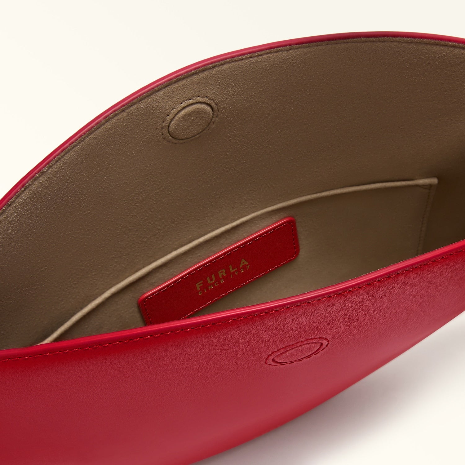 Furla borsa a spalla in pelle "Moonstone" Rosso WB01868.4484S RED