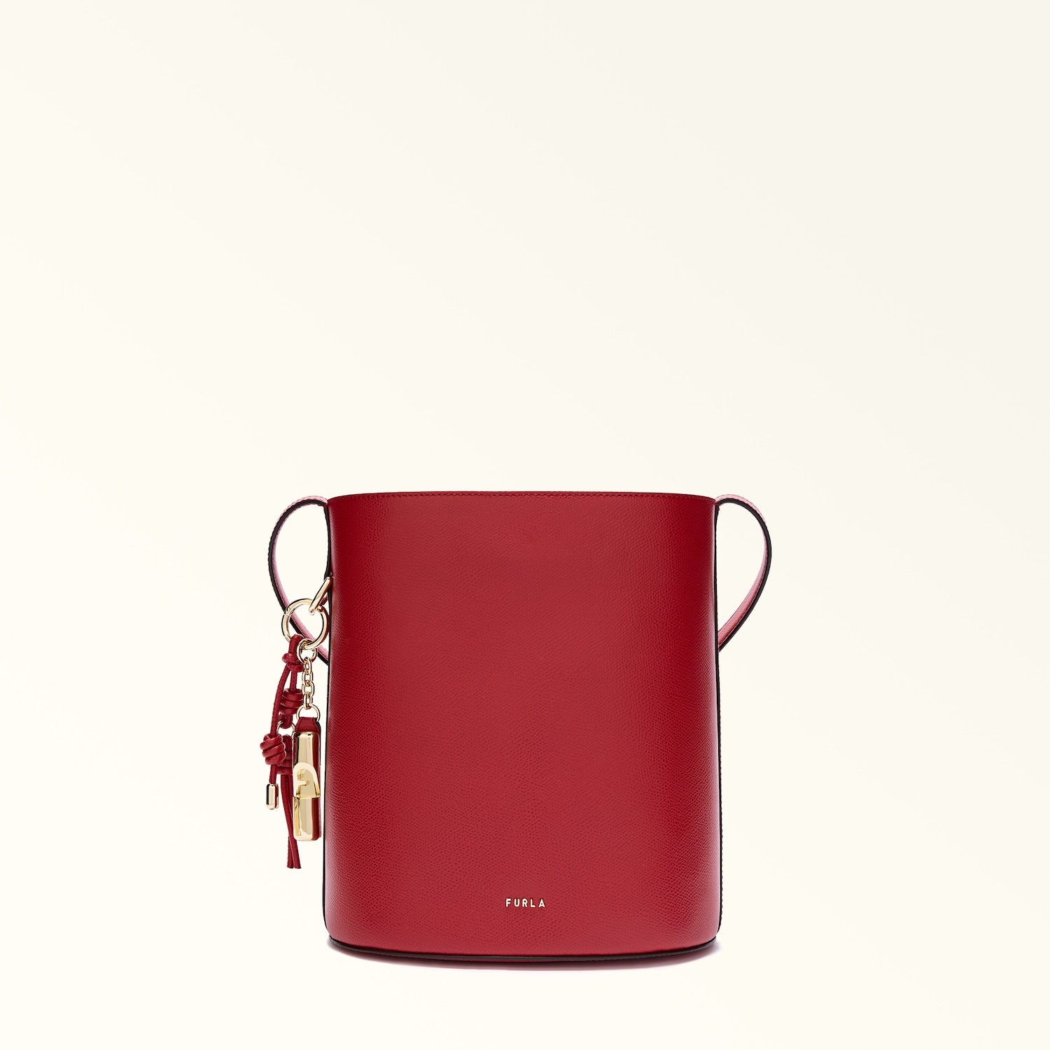 Furla borsa secchiello in pelle "Roxie" Rosso WB01875.4484S RED