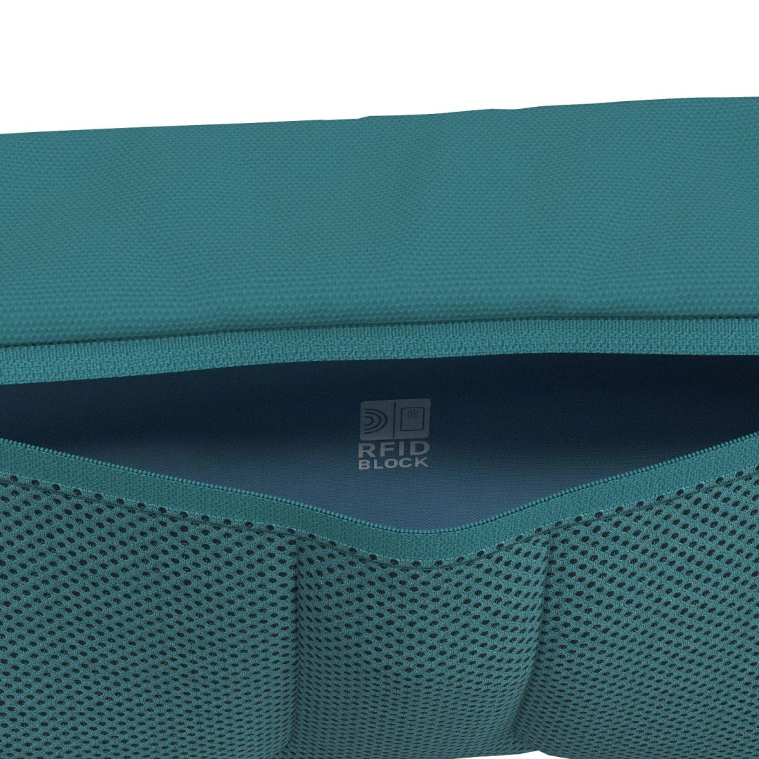 Cabin Zero marsupio in tessuto "Hip Pack" Azzurro CZ20.1803 ARUBA BLUE