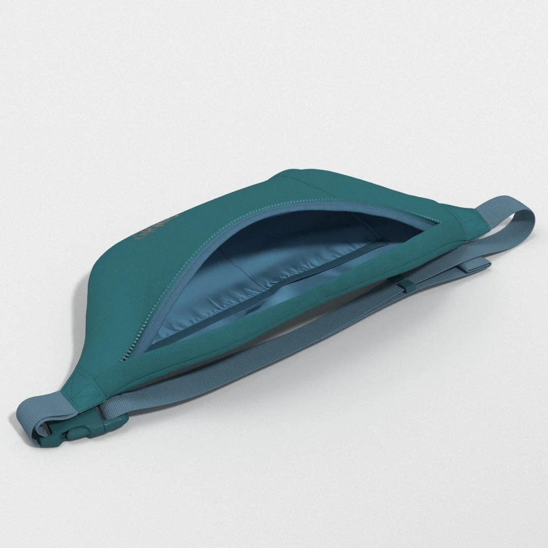 Cabin Zero marsupio in tessuto "Hip Pack" Azzurro CZ20.1803 ARUBA BLUE
