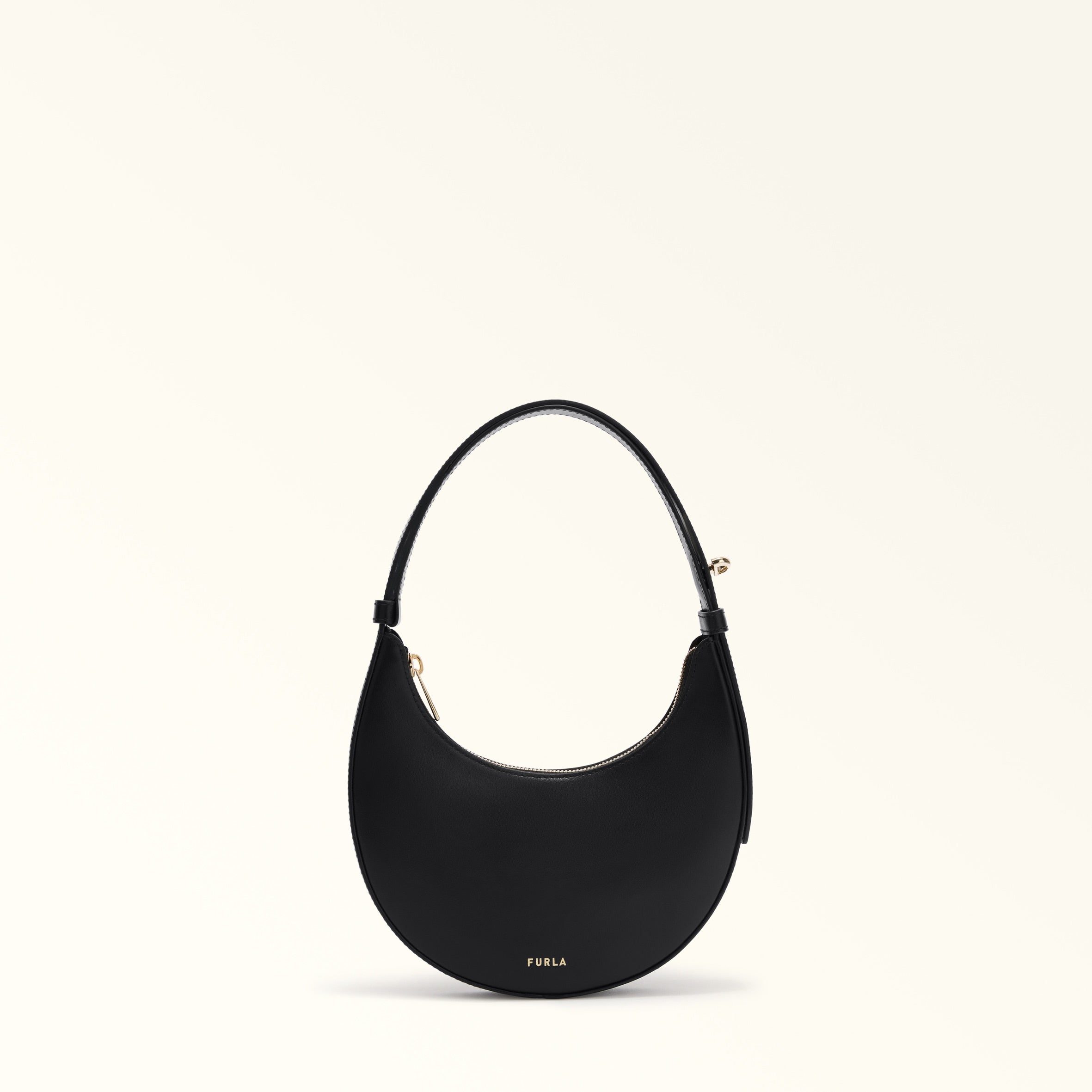 Furla borsa a spalla in pelle "Furla Delizia" Nero WE00649.O6000 NERO