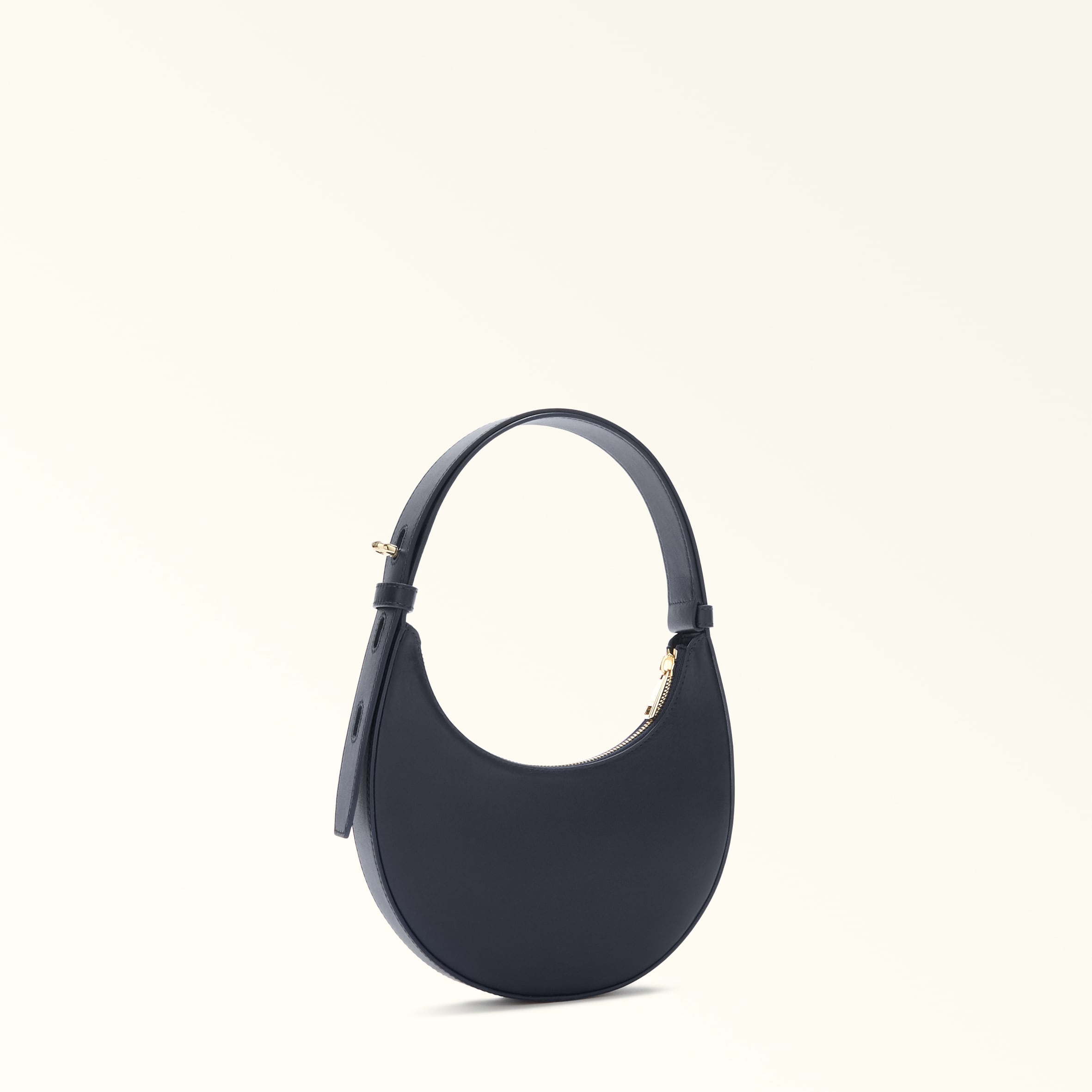Furla borsa a spalla in pelle "Furla Delizia" Blu WE00649.4852 INK BLUE