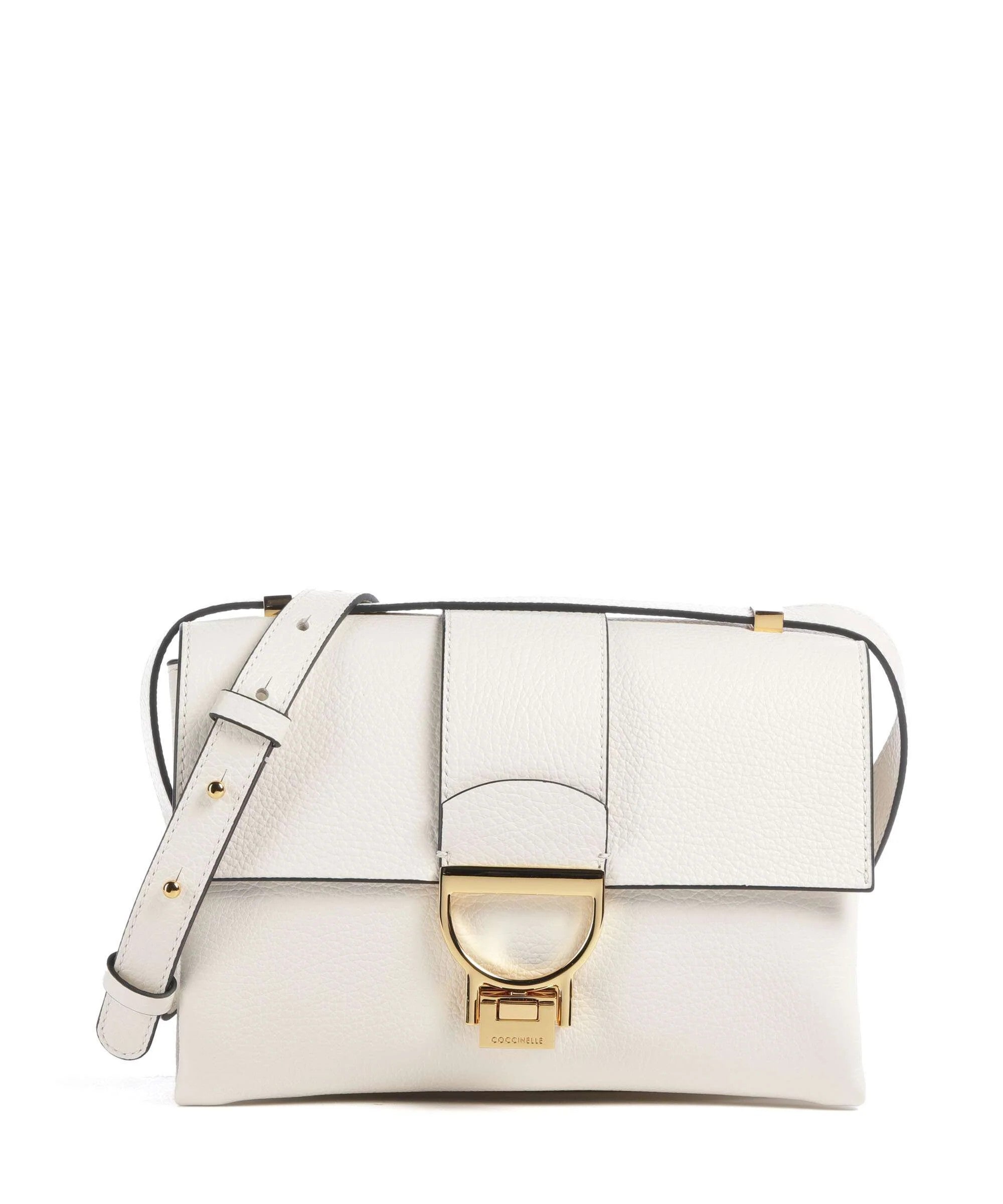 Coccinelle borsa a tracolla in pelle "Arlettis" Bianco E1MD5120701.N17 PEARL