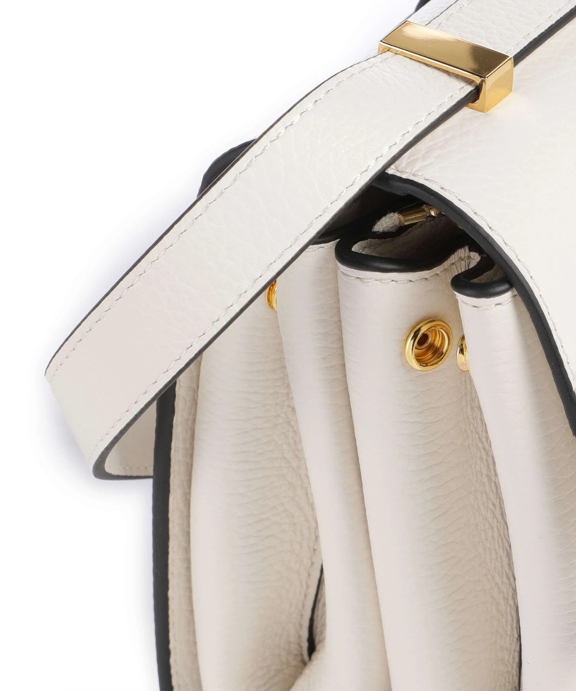 Coccinelle borsa a tracolla in pelle "Arlettis" Bianco E1MD5120701.N17 PEARL
