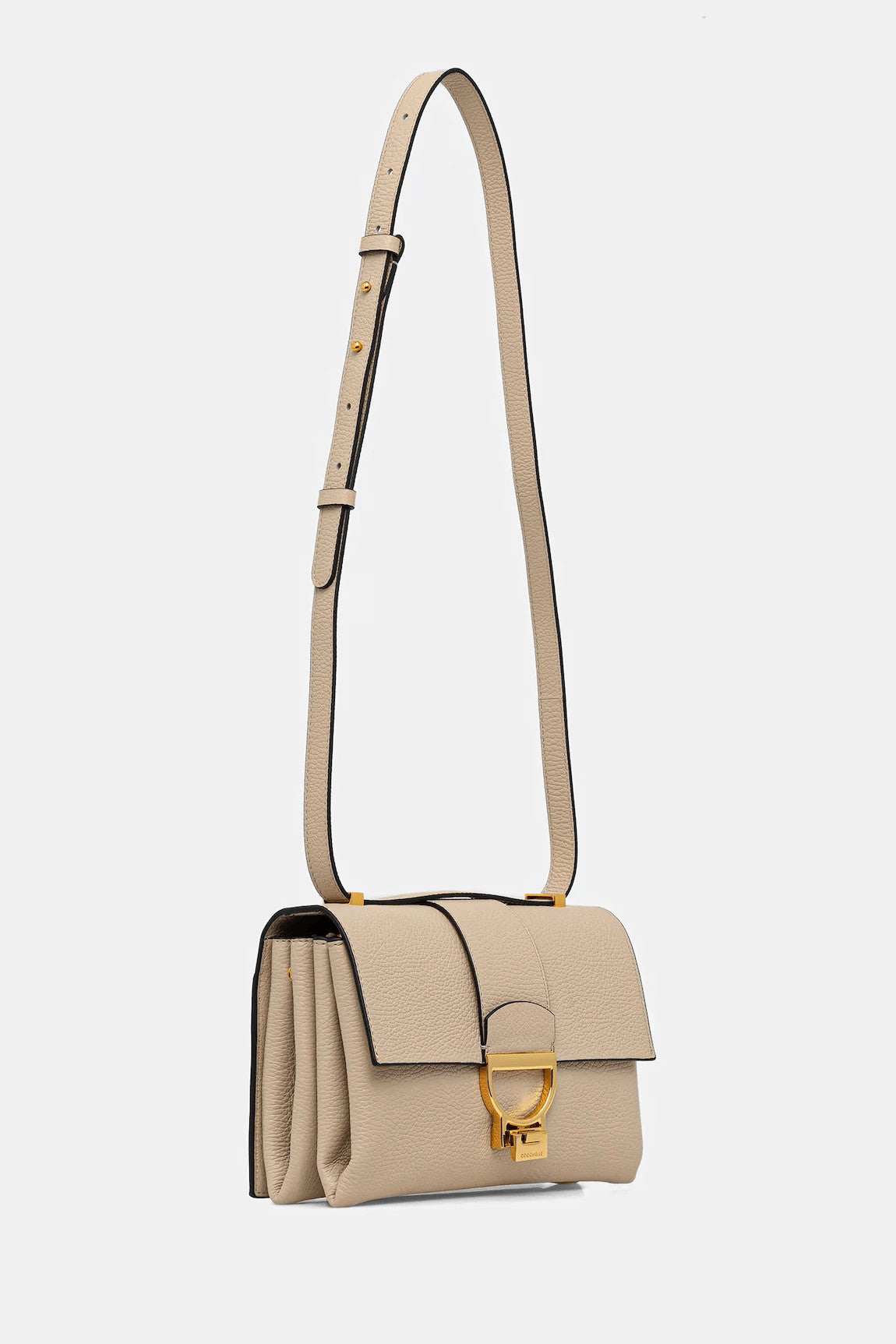 Coccinelle borsa a tracolla in pelle "Arlettis" Beige E1MD5120701.N64 SANDSHELL