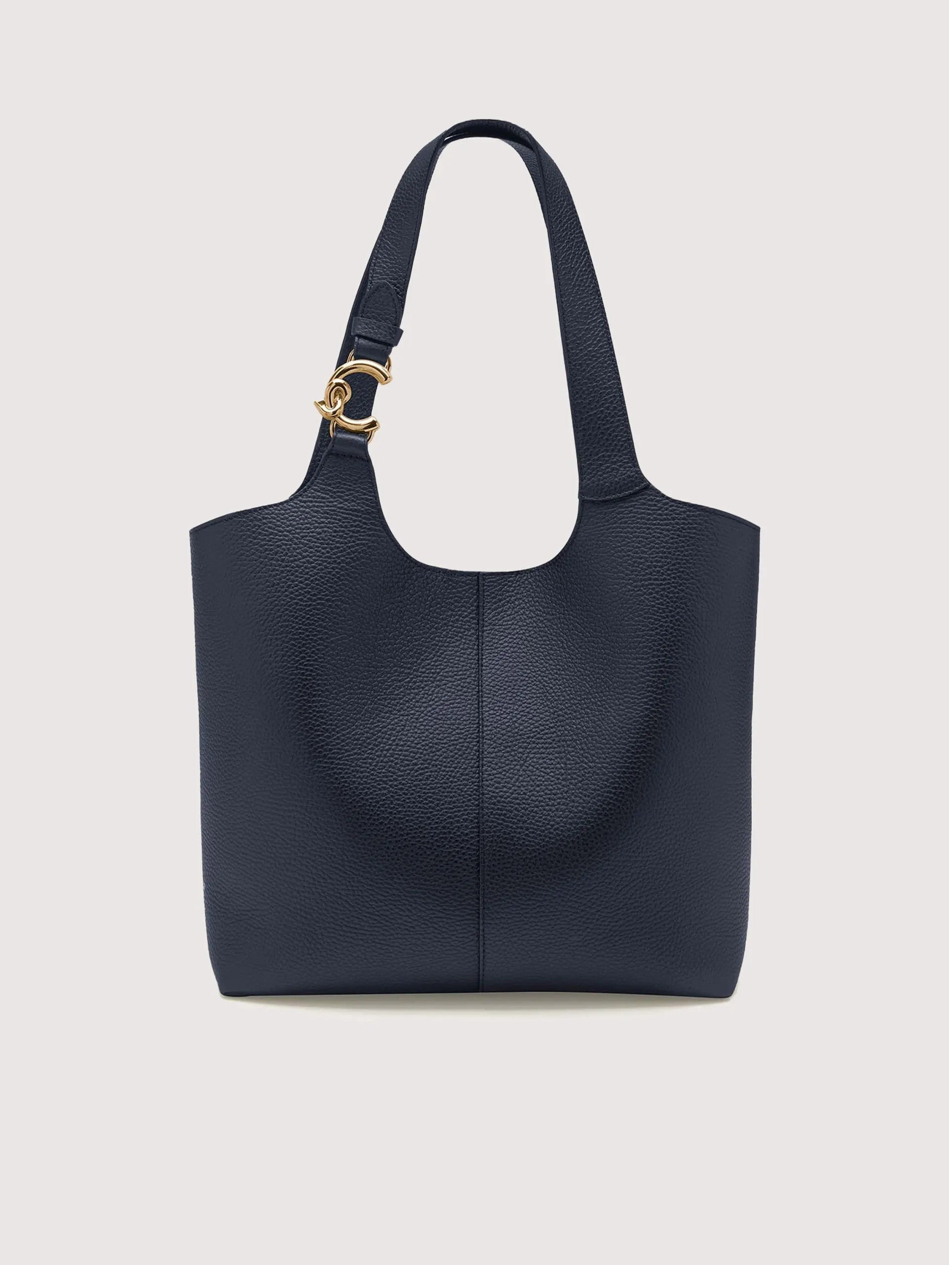 Coccinelle borsa shopping in pelle "C-Easy" Blu E1SHA110101.B29 MIDNIGHT BLUE