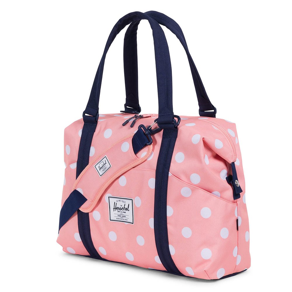 Herschel borsa premaman in tessuto "Strand Sprout" Rosa STRAND SPROUT. peach polka