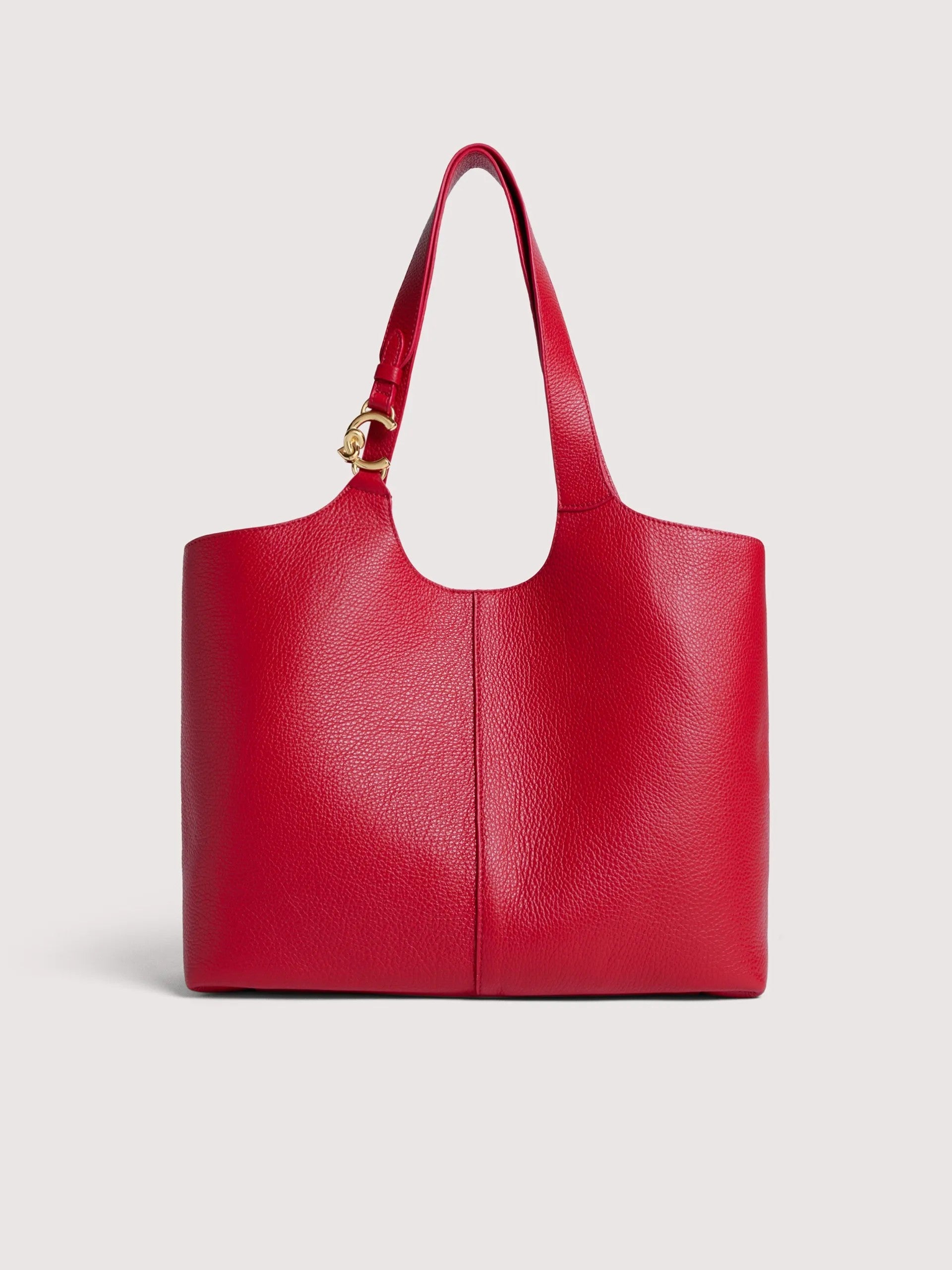 Coccinelle borsa shopping in pelle "C-Easy" Rosso E1SHA110101.R02 SCARLET