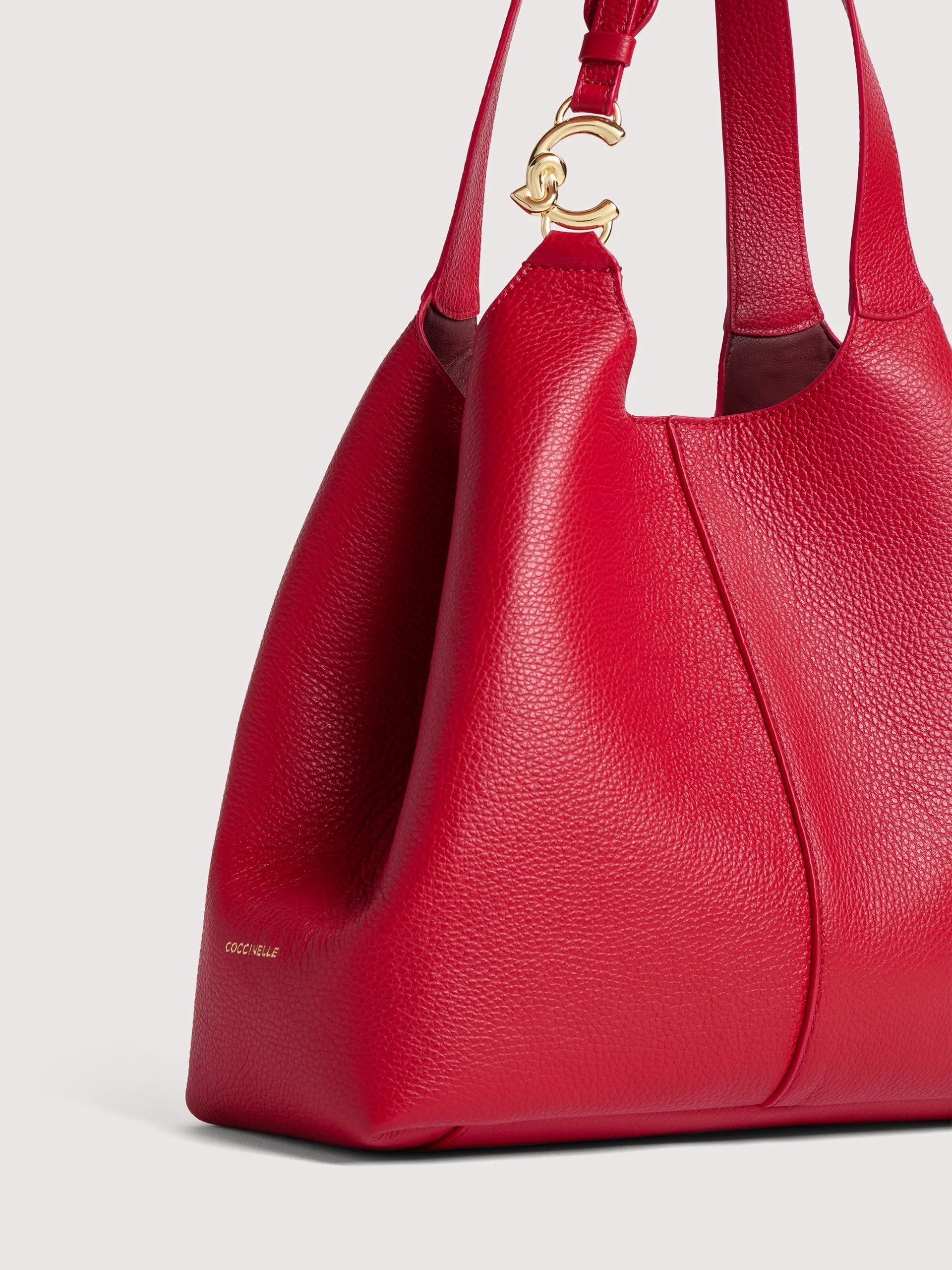 Coccinelle borsa shopping in pelle "C-Easy" Rosso E1SHA110101.R02 SCARLET