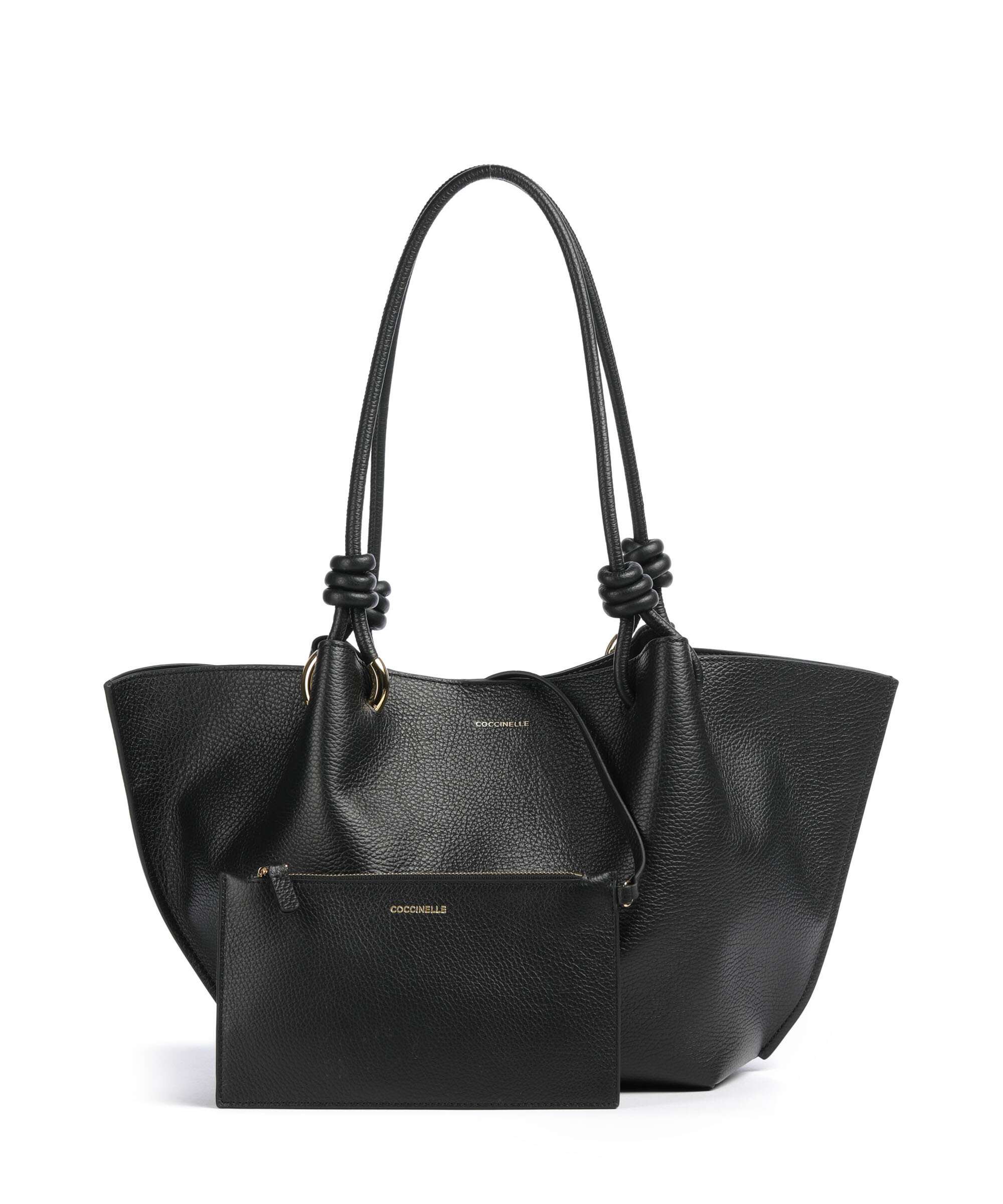 Coccinelle borsa shopping pelle "Finn" Nero E1U07110201.001 NOIR