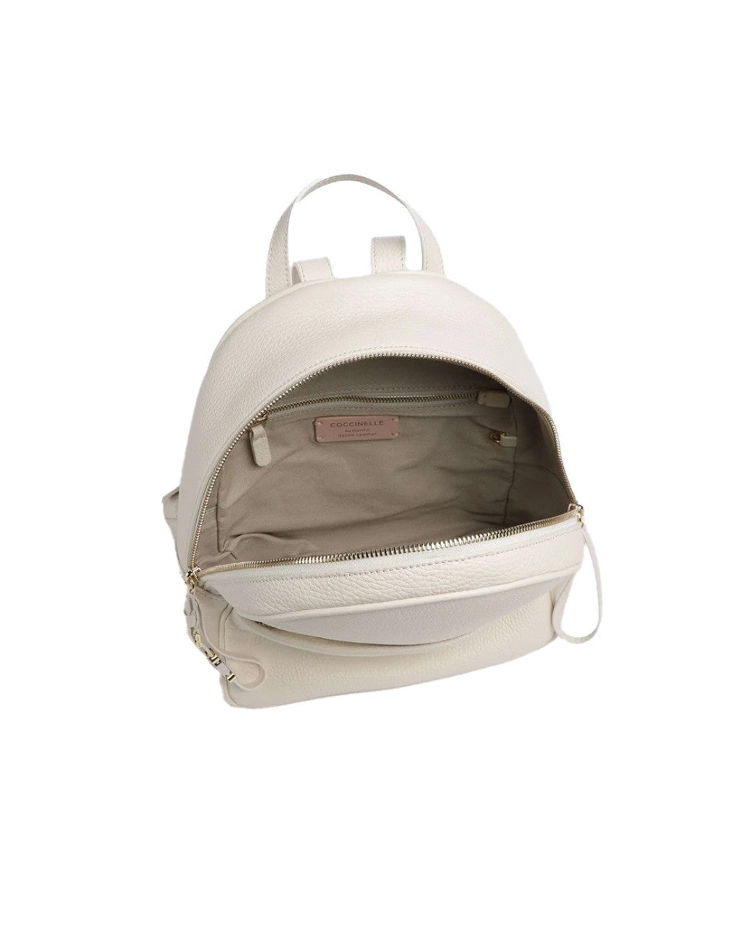Coccinelle zaino in pelle "Nory" Bianco E1U45140201.N17 PEARL
