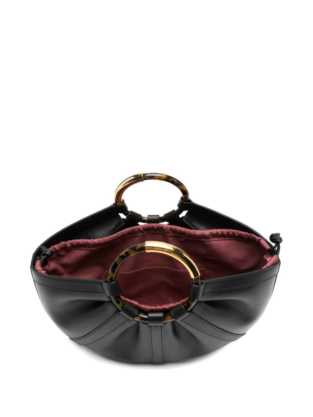 Coccinelle borsa a mano in pelle "Shell" Nero E1U5A180101.001 NOIR