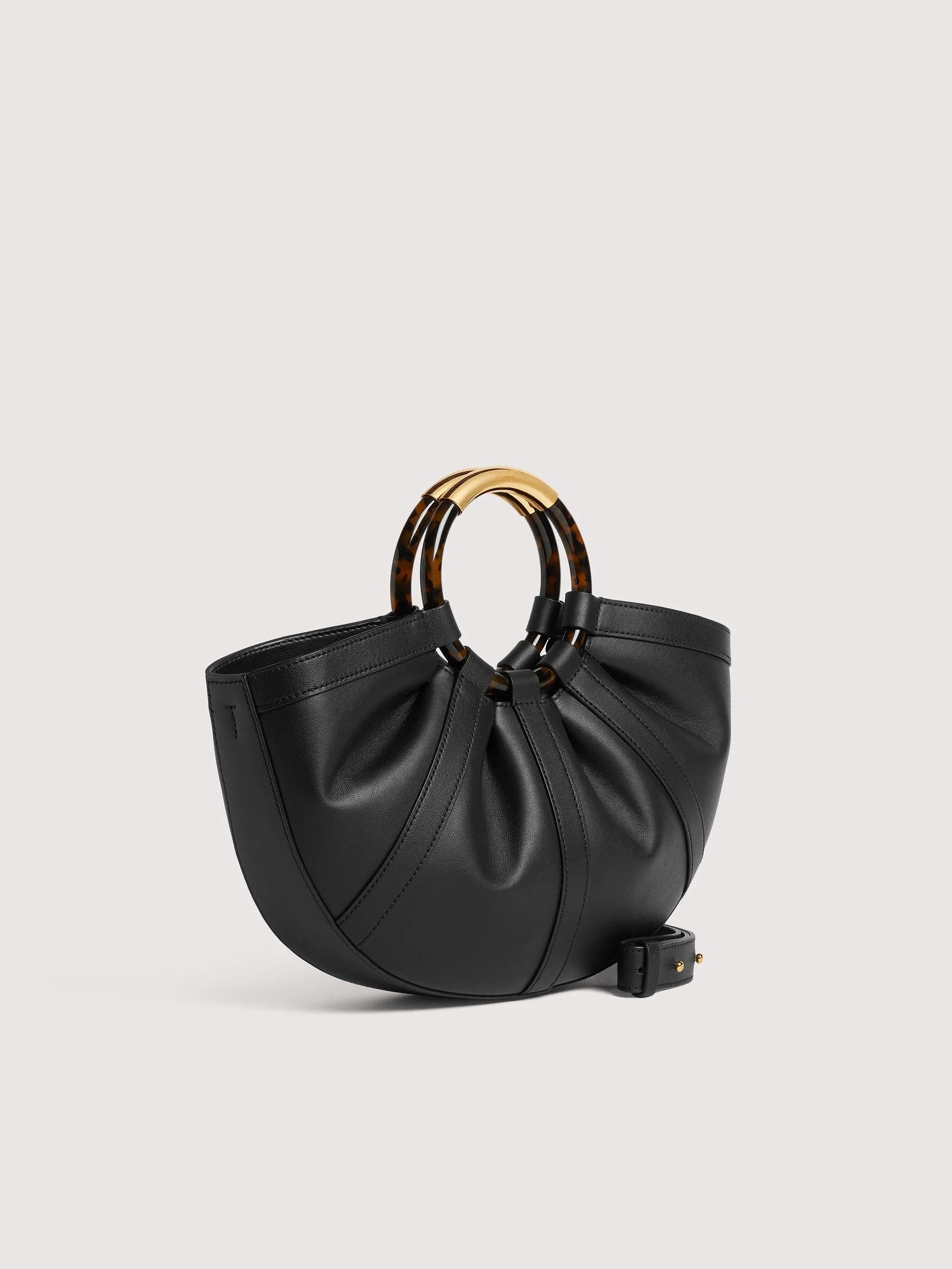 Coccinelle borsa a mano in pelle "Shell" Nero E1U5A180201.001 NOIR