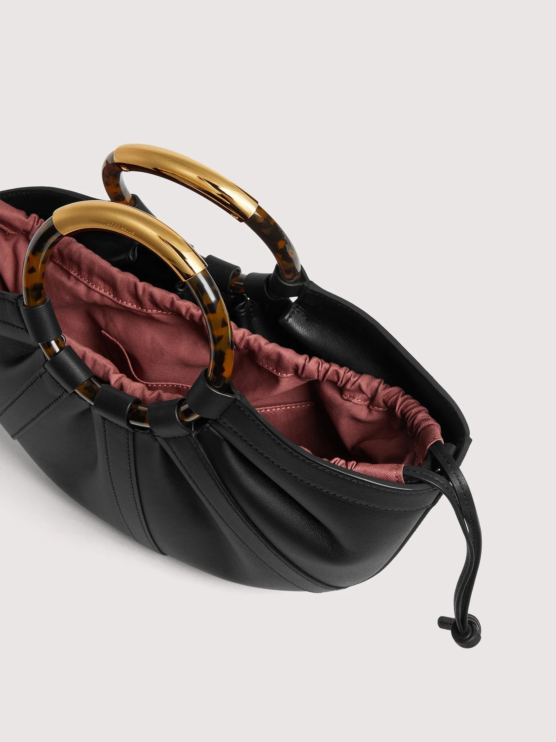 Coccinelle borsa a mano in pelle "Shell" Nero E1U5A180201.001 NOIR