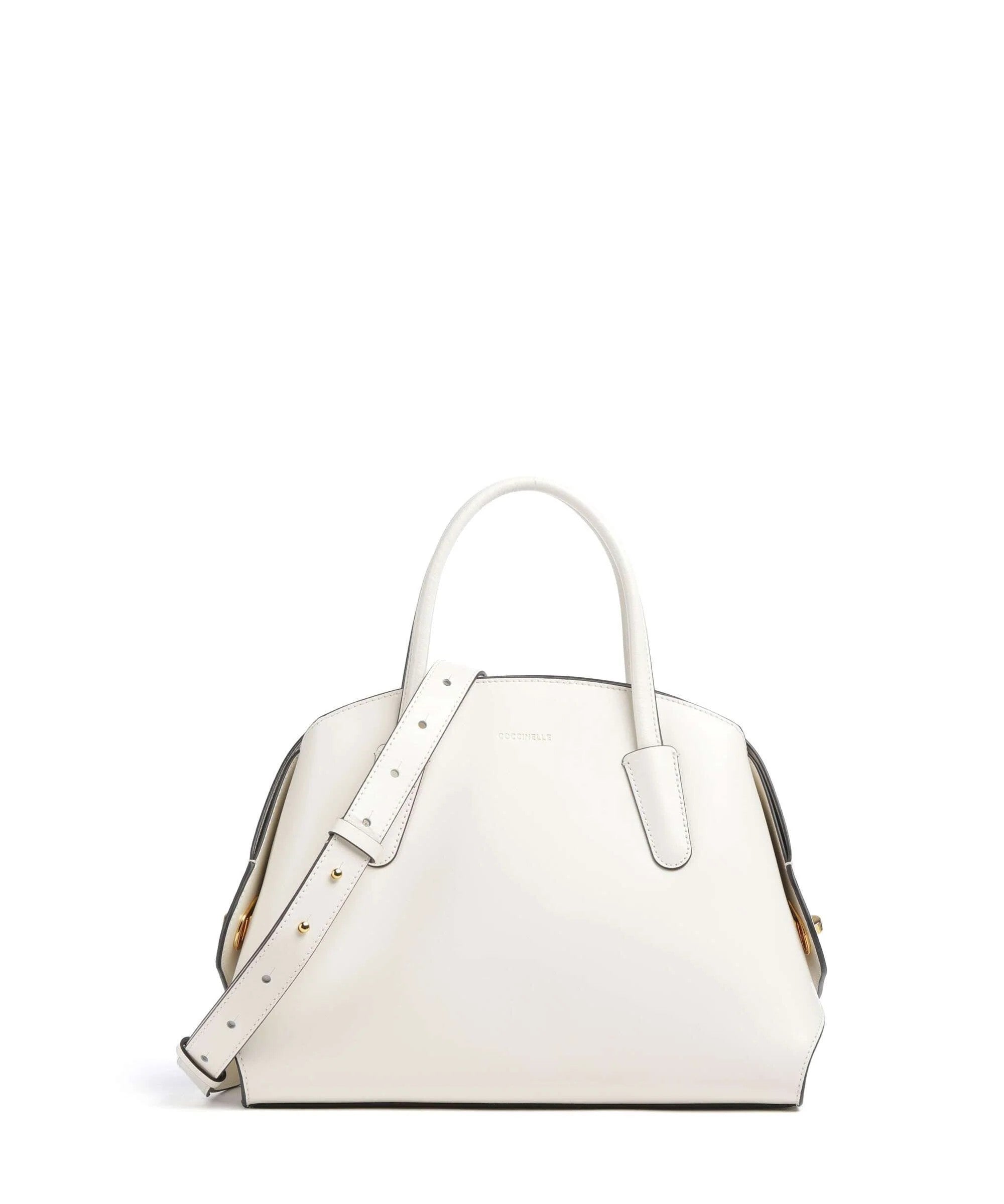 Coccinelle borsa a mano in pelle "Tylde" Bianco E1U7K180201.N17 PEARL