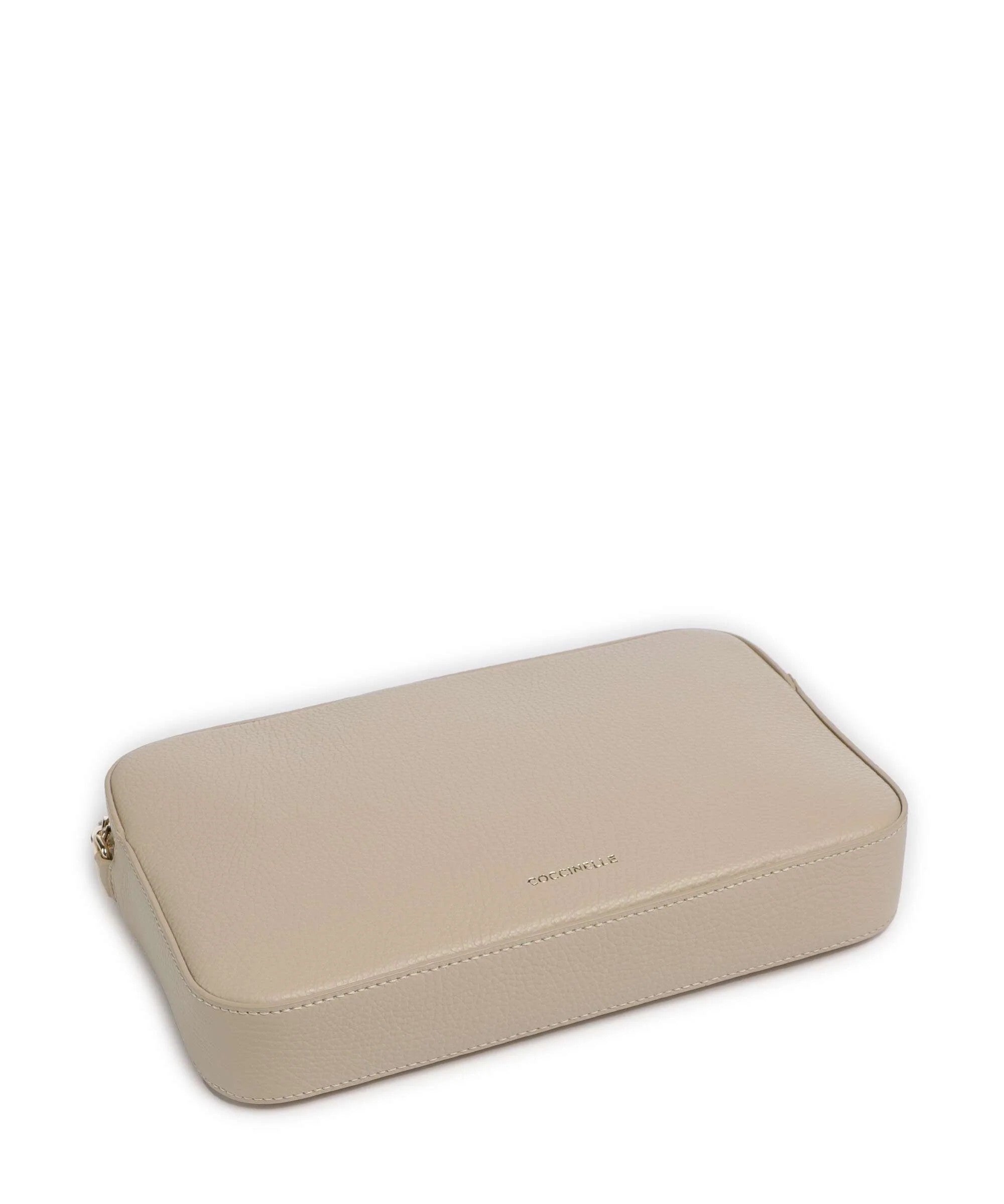 Coccinelle borsa a spalla in pelle "Tebe" Beige E5MN5520101.N64 SANDSHELL